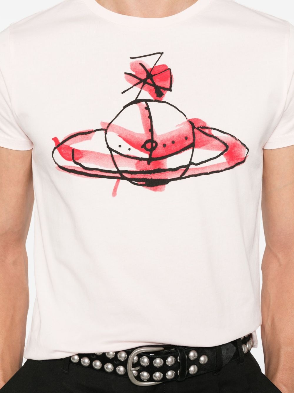 orb-print T-shirt - 5
