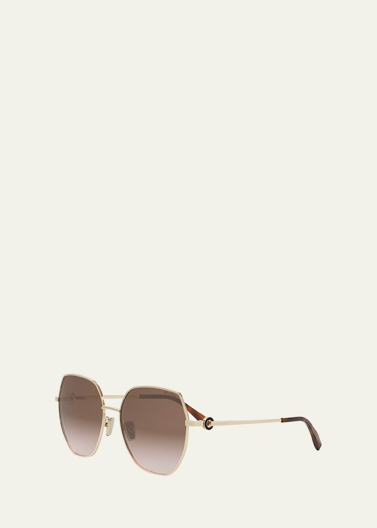 Round Metal & Nylon Sunglasses - 2