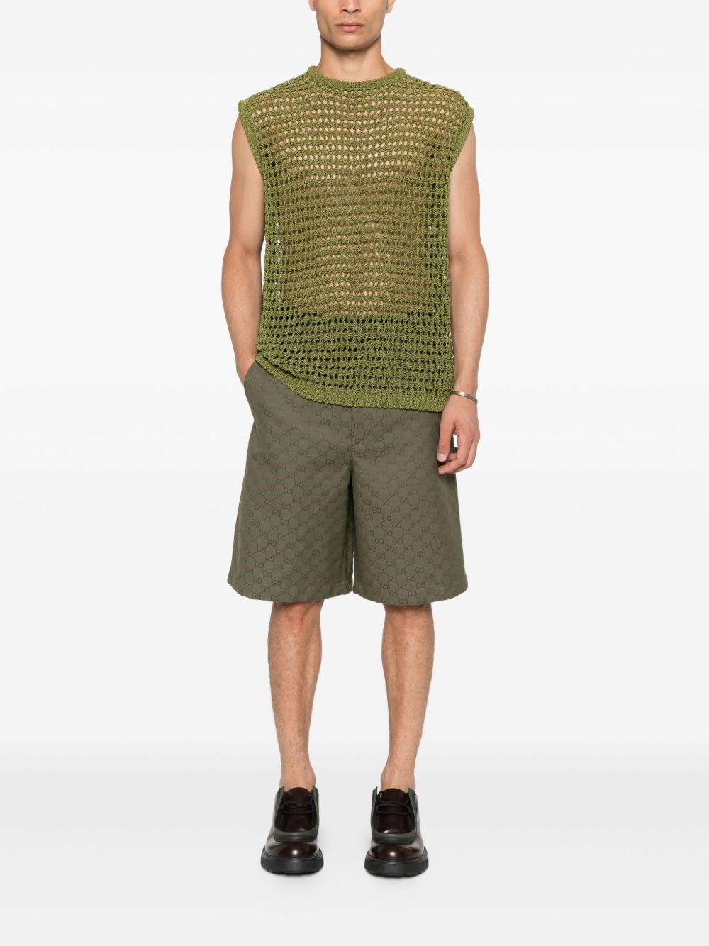 GG canvas bermuda shorts - 5