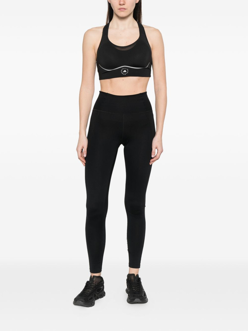 adidas mesh-panel sport bra outlook