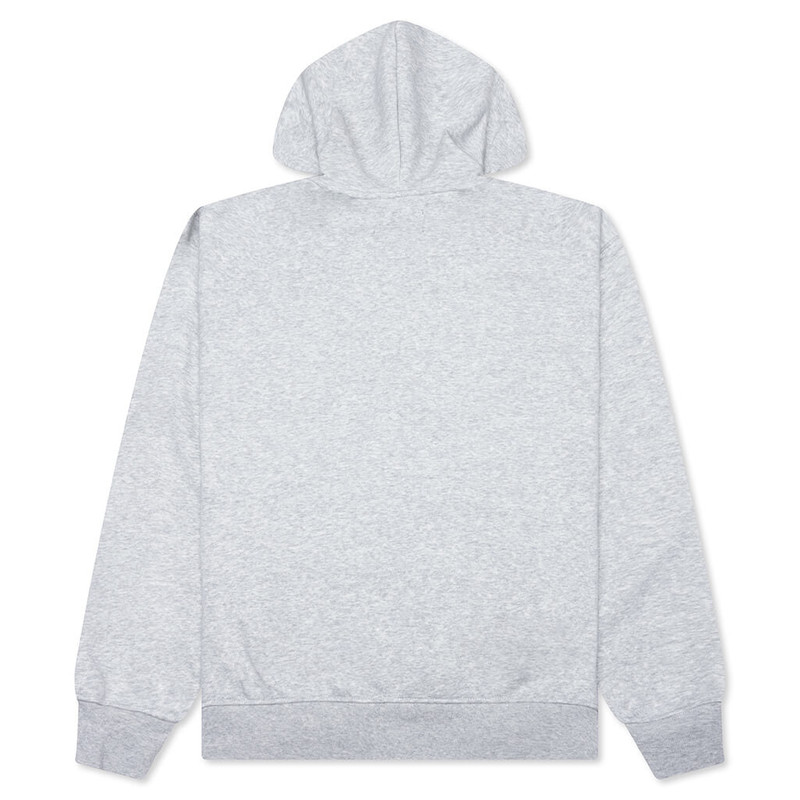 Jordan BROOKLYN FLEECE FULL-ZIP HOODIE - GREY HEATHER/WHITE outlook
