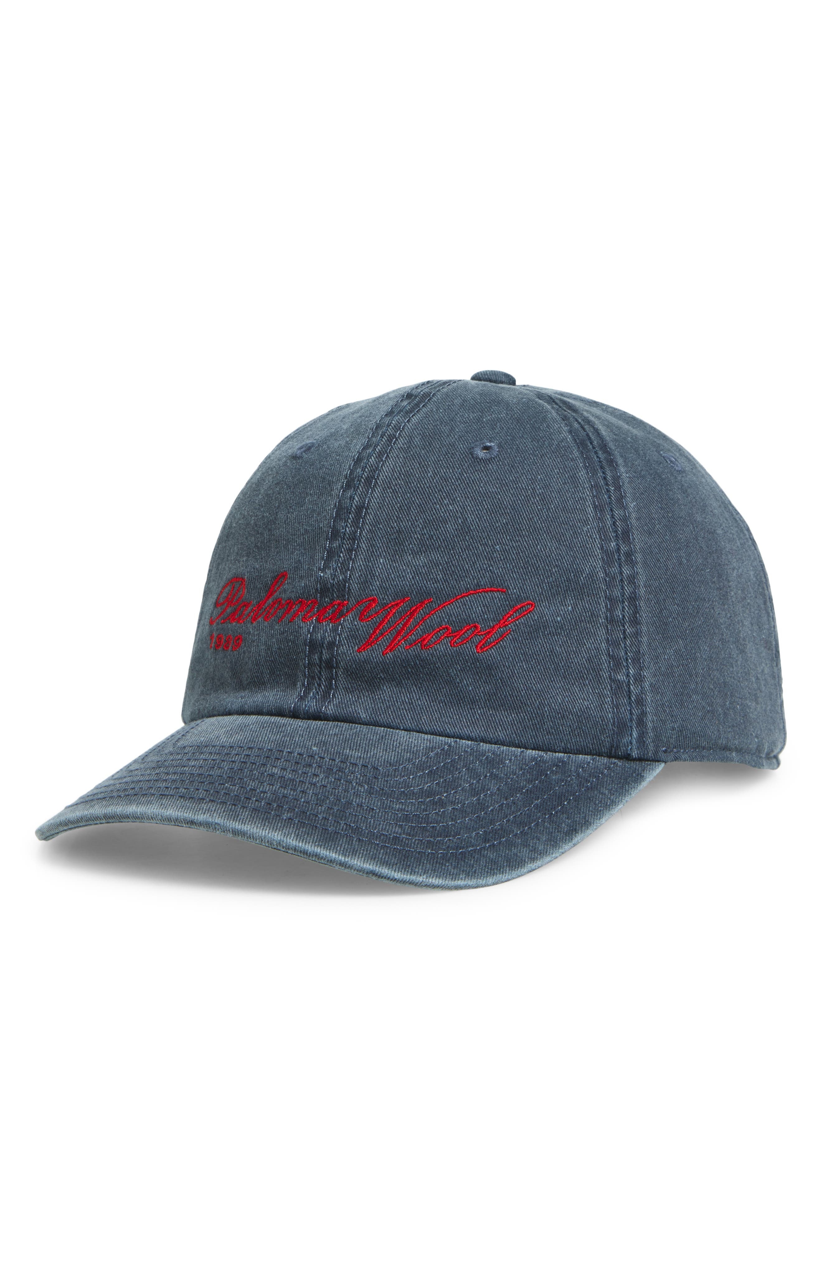 Paloma Wool Spah Logo Embroidered Baseball Cap in Blue at Nordstrom - 1