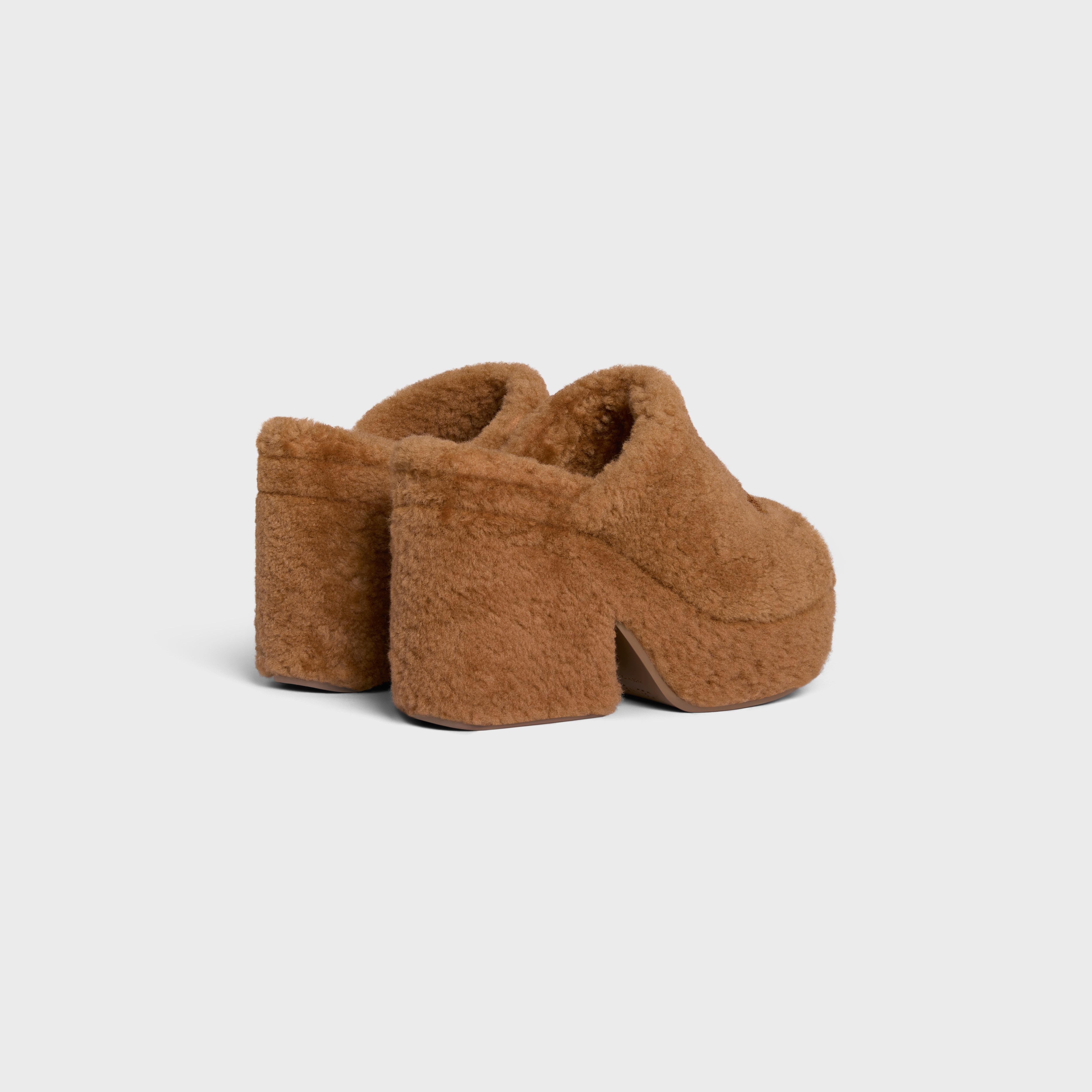 CELINE ELENA MULE in SHEARLING - 3
