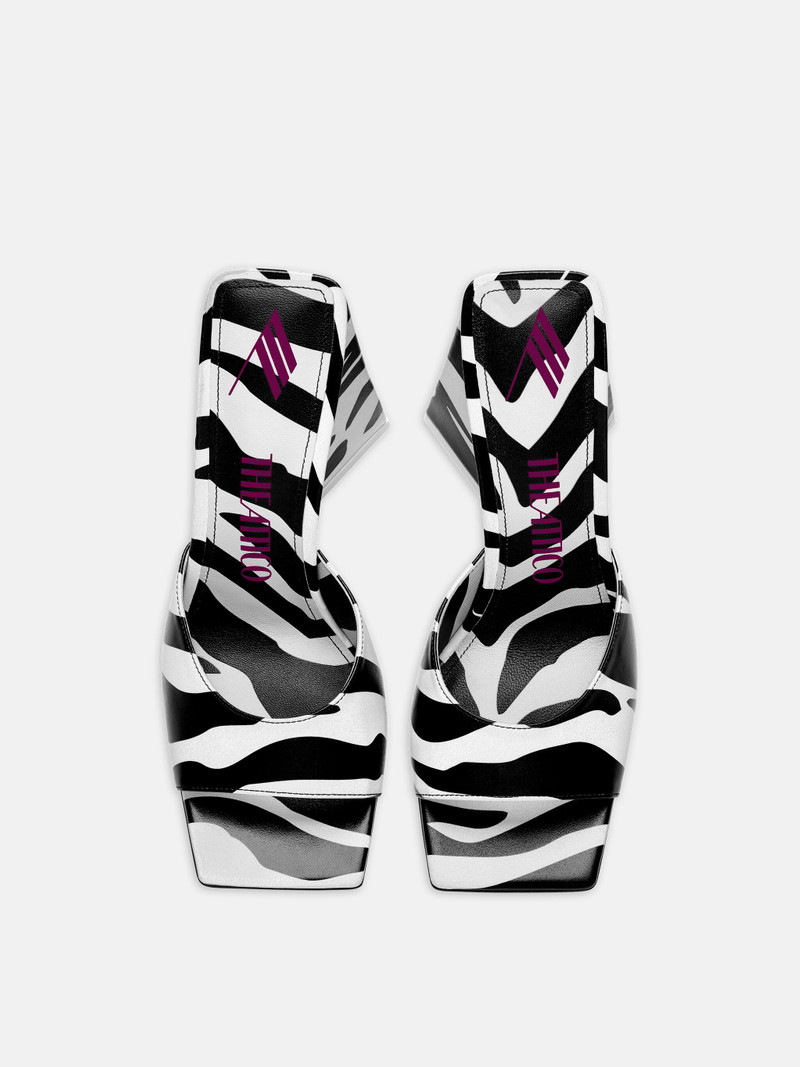 ''DEVON'' BLACK AND WHITE MULE 3