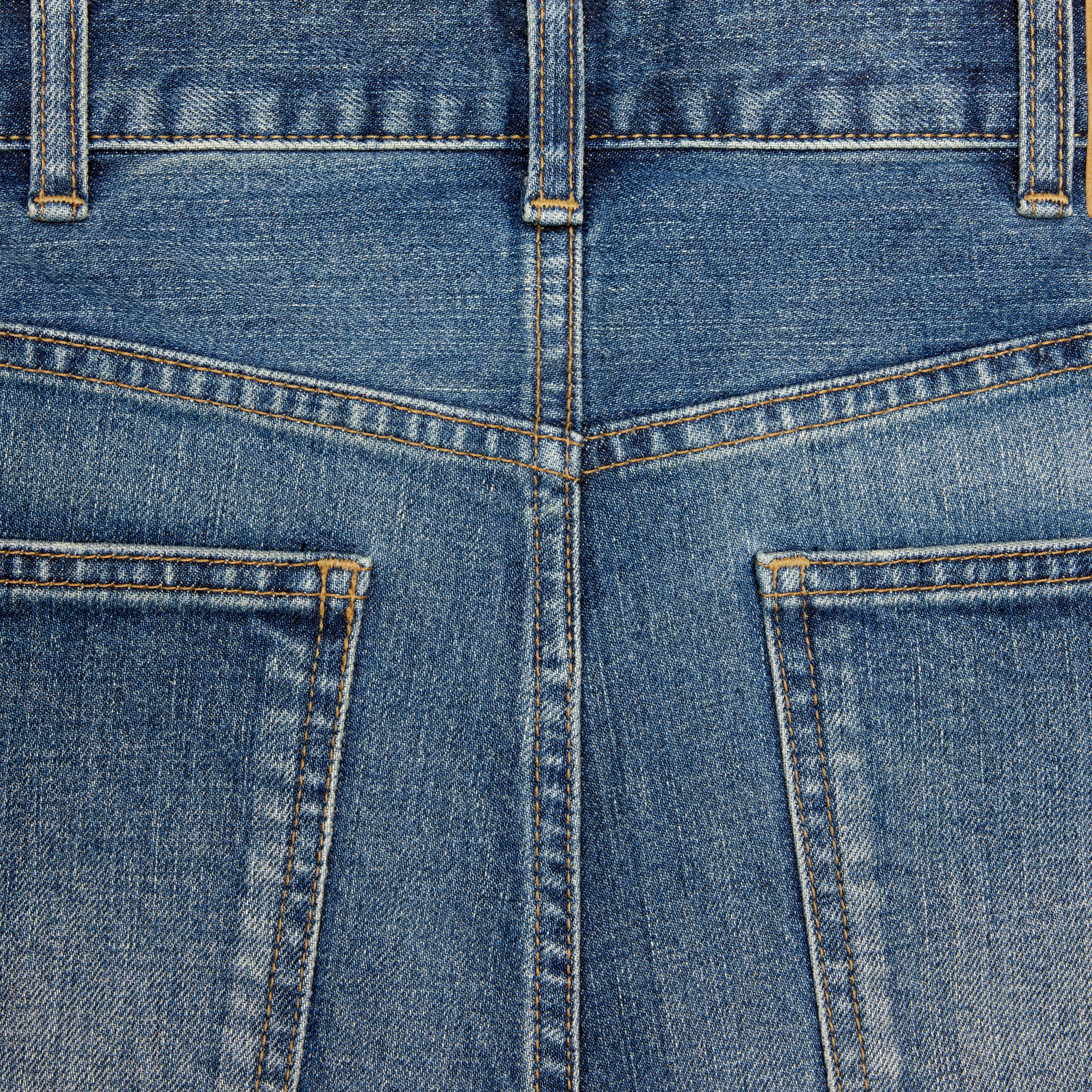 skinny jeans in vintage union wash denim - 3