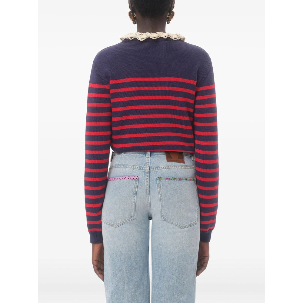 Valentino Blue Knitwear - Jumpers Women - 2