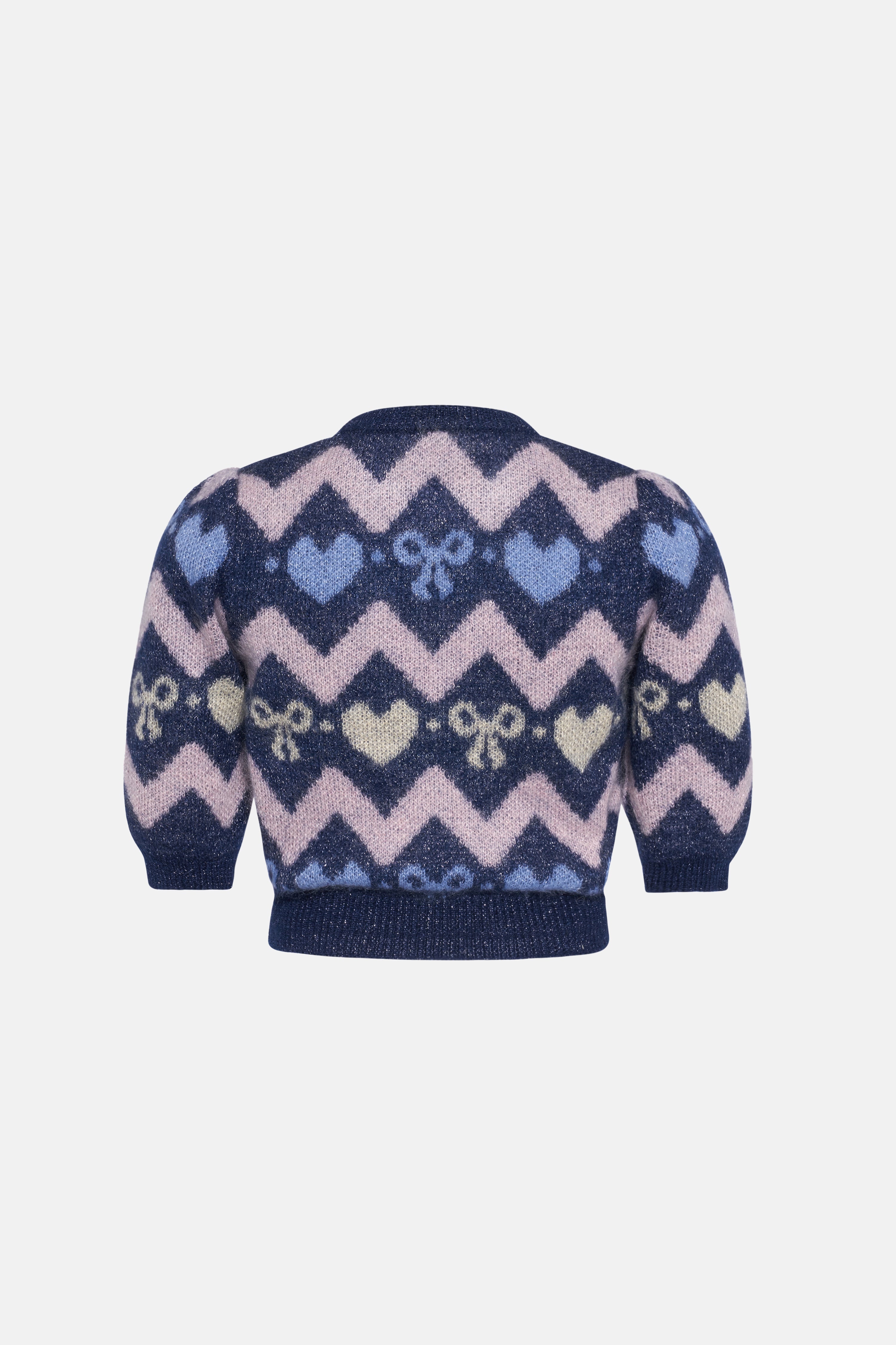 KNITTED MOHAIR JUMPER WITH LUREX - 2