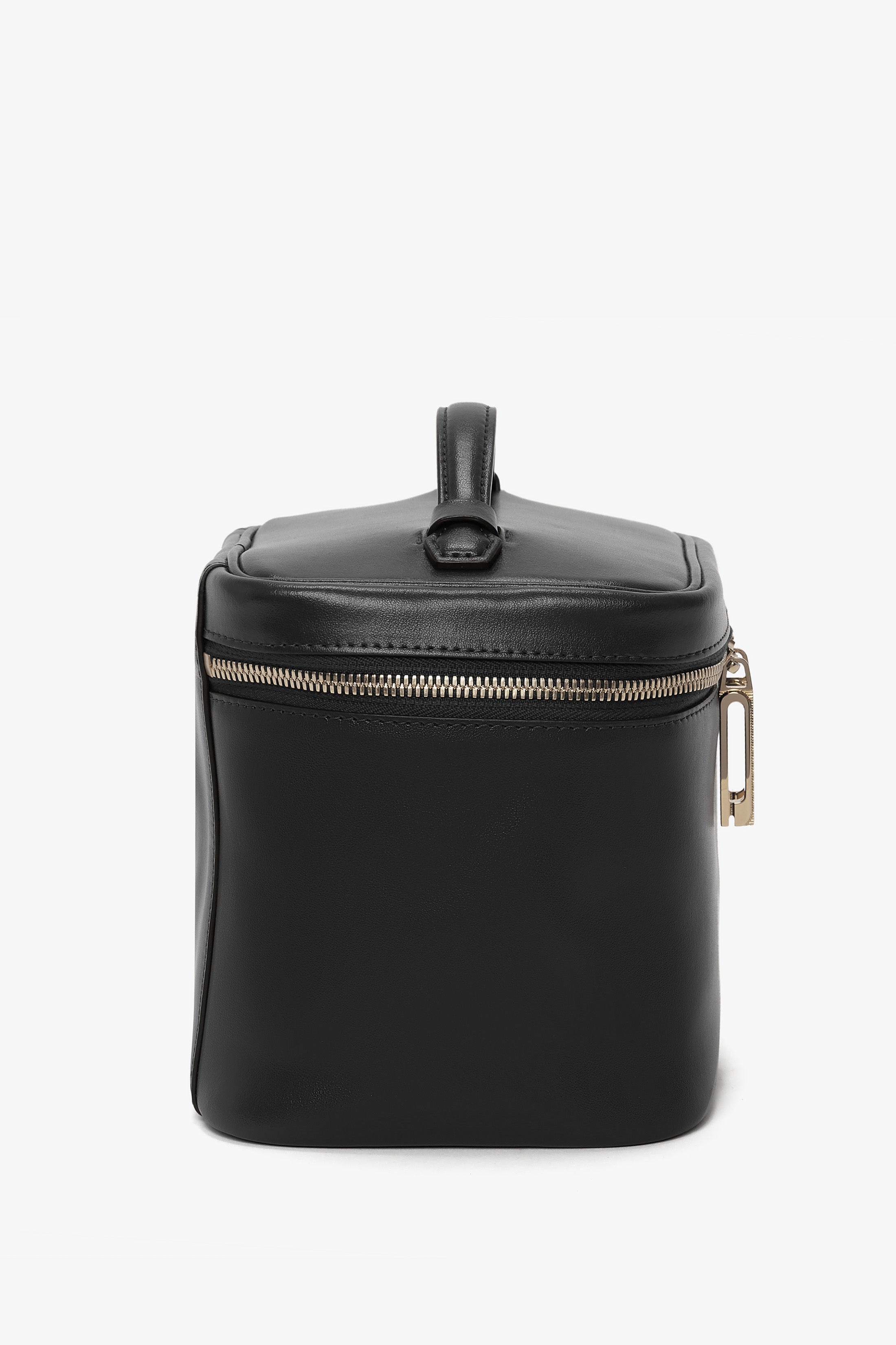 Vanity Crossbody Bag In Black Leather - 4