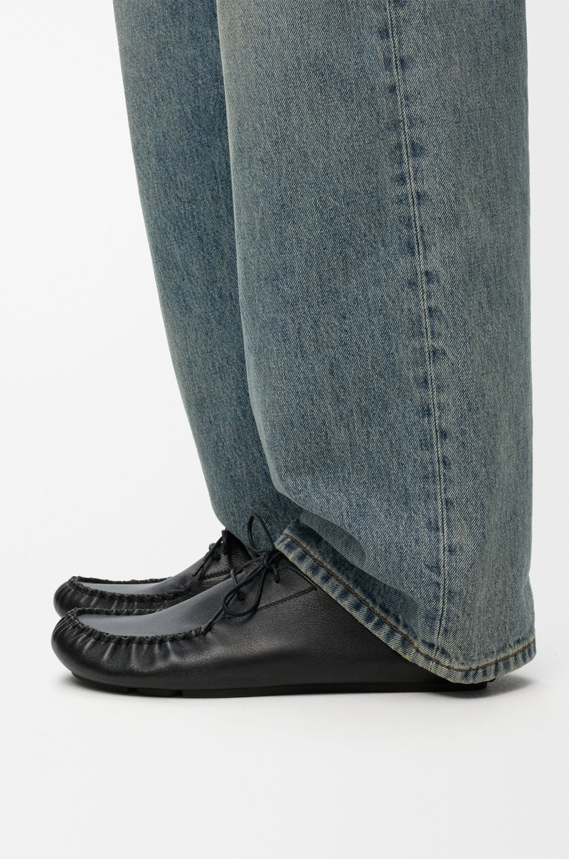 Loewe Rambla boat shoe in soft calfskin outlook