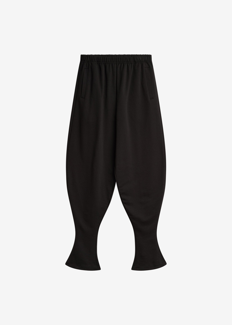 Bercy Curved Jersey Joggers - Black 1
