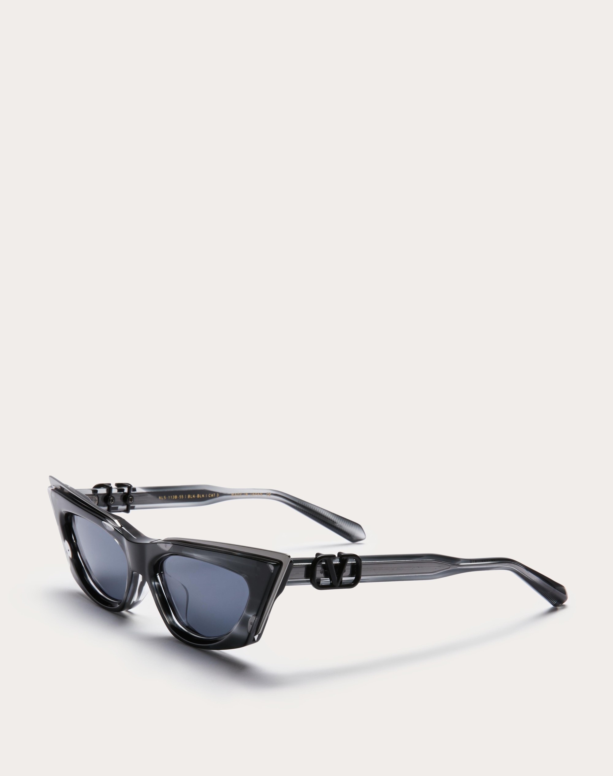 V - GOLDCUT I SCULPTED THICKSET ACETATE FRAME WITH TITANIUM INSERT - 2