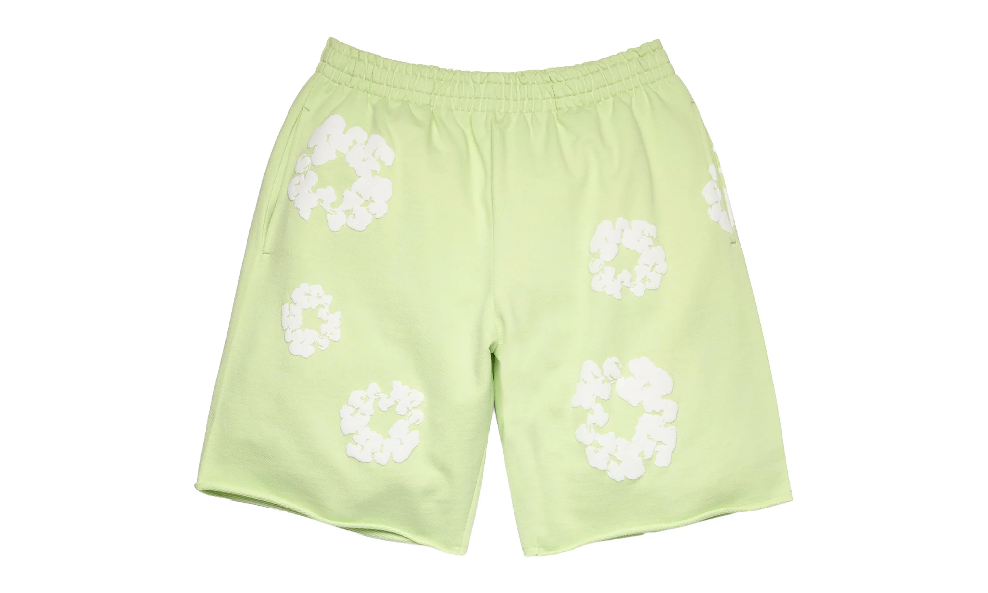 Cotton Wreath Sweatshorts "Mint" DT615 - 1