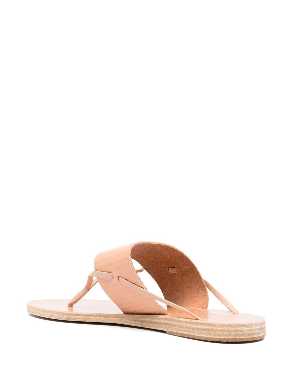 open-toe flat sandals - 3