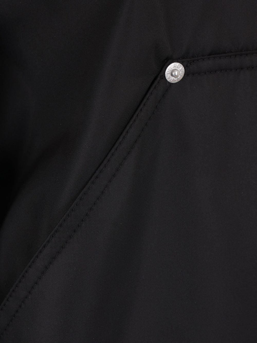 Re-Nylon triangle-logo hooded jacket - 3