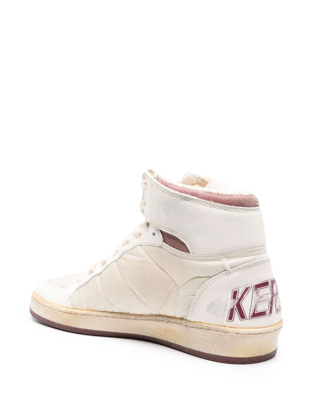 Sky Star logo-embellished leather sneakers - 3
