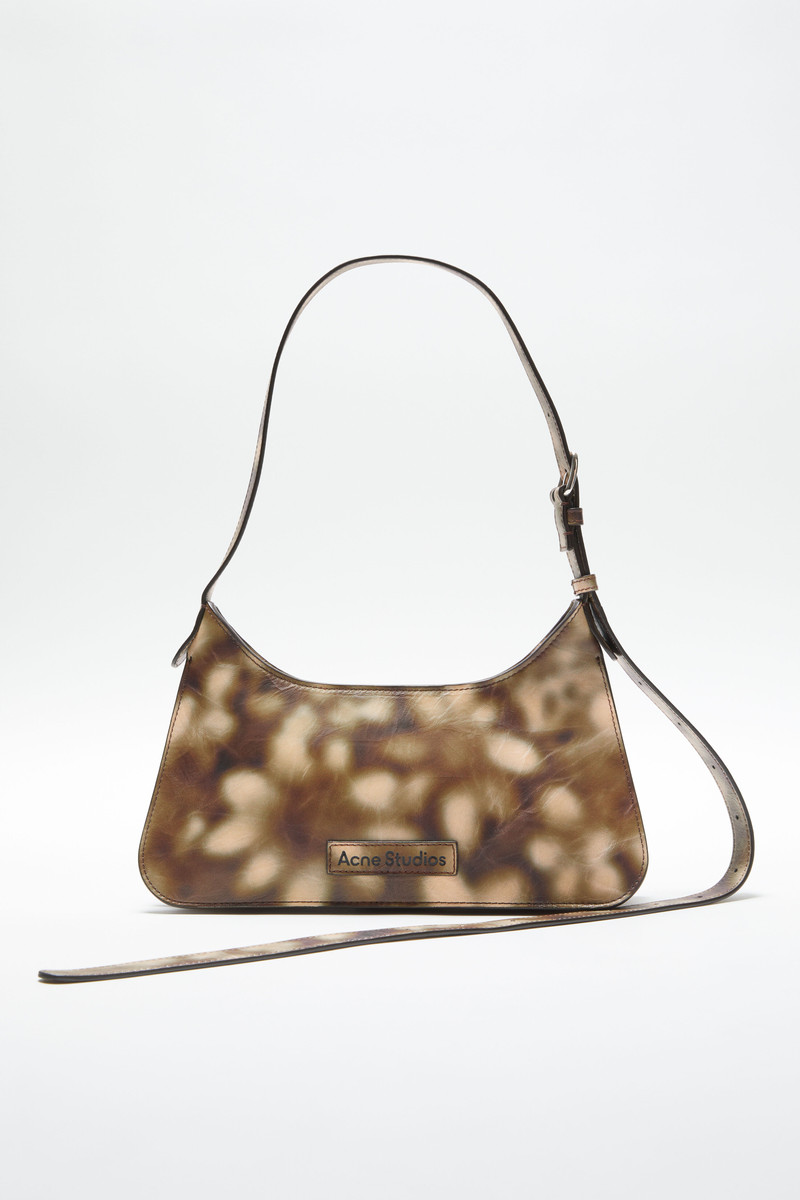 Platt mini shoulder bag - Multi brown 1
