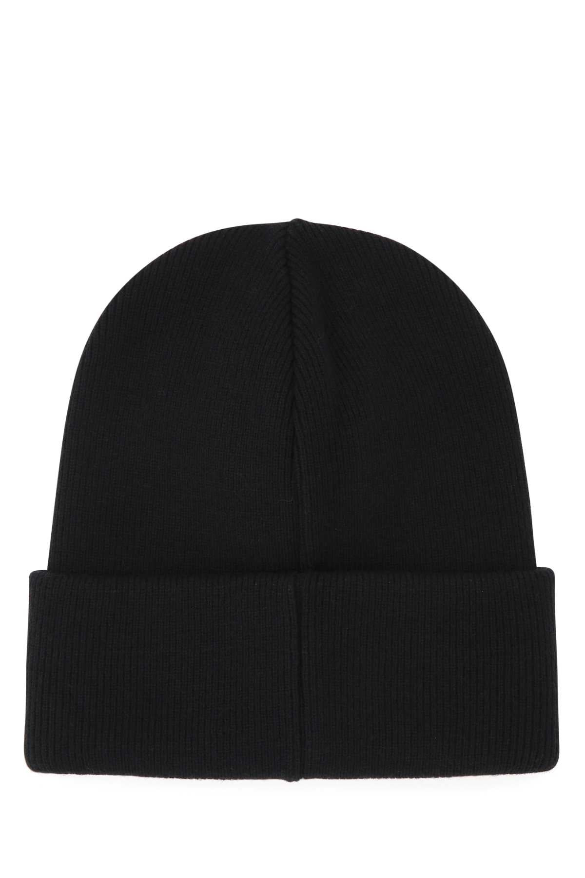 Dsquared Men Black Wool Beanie Hat - 2