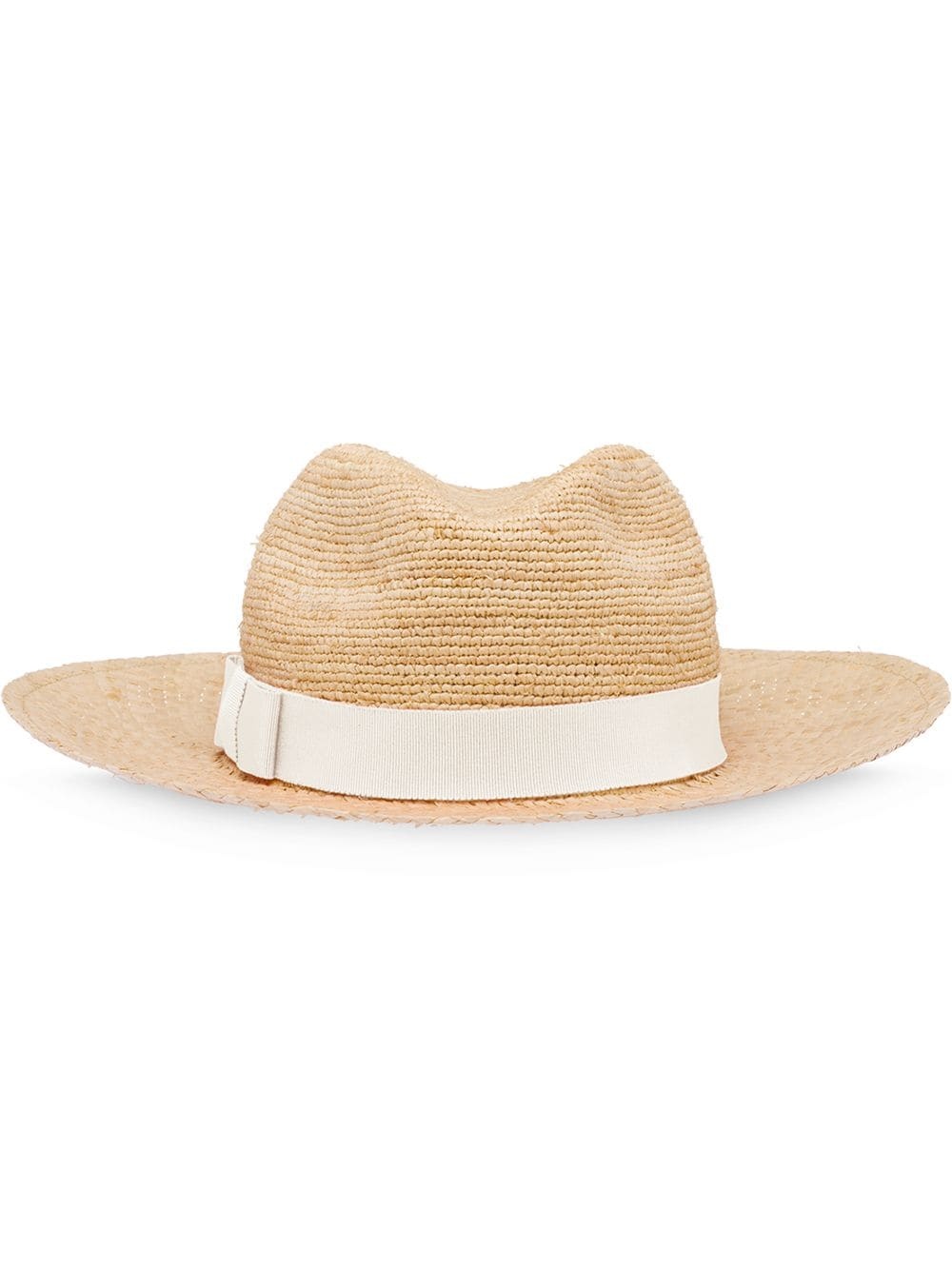 ribbon straw hat - 1