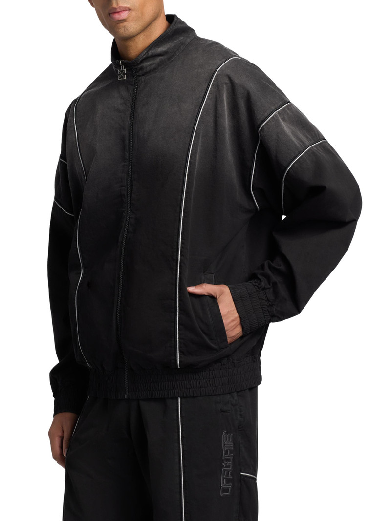 Men's Offline Cotton Track Jacket - Black 4