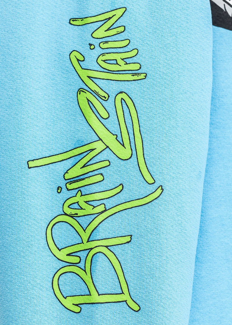 Chrome Hearts CH x Matty Boy Brain New Blue Hoodie outlook