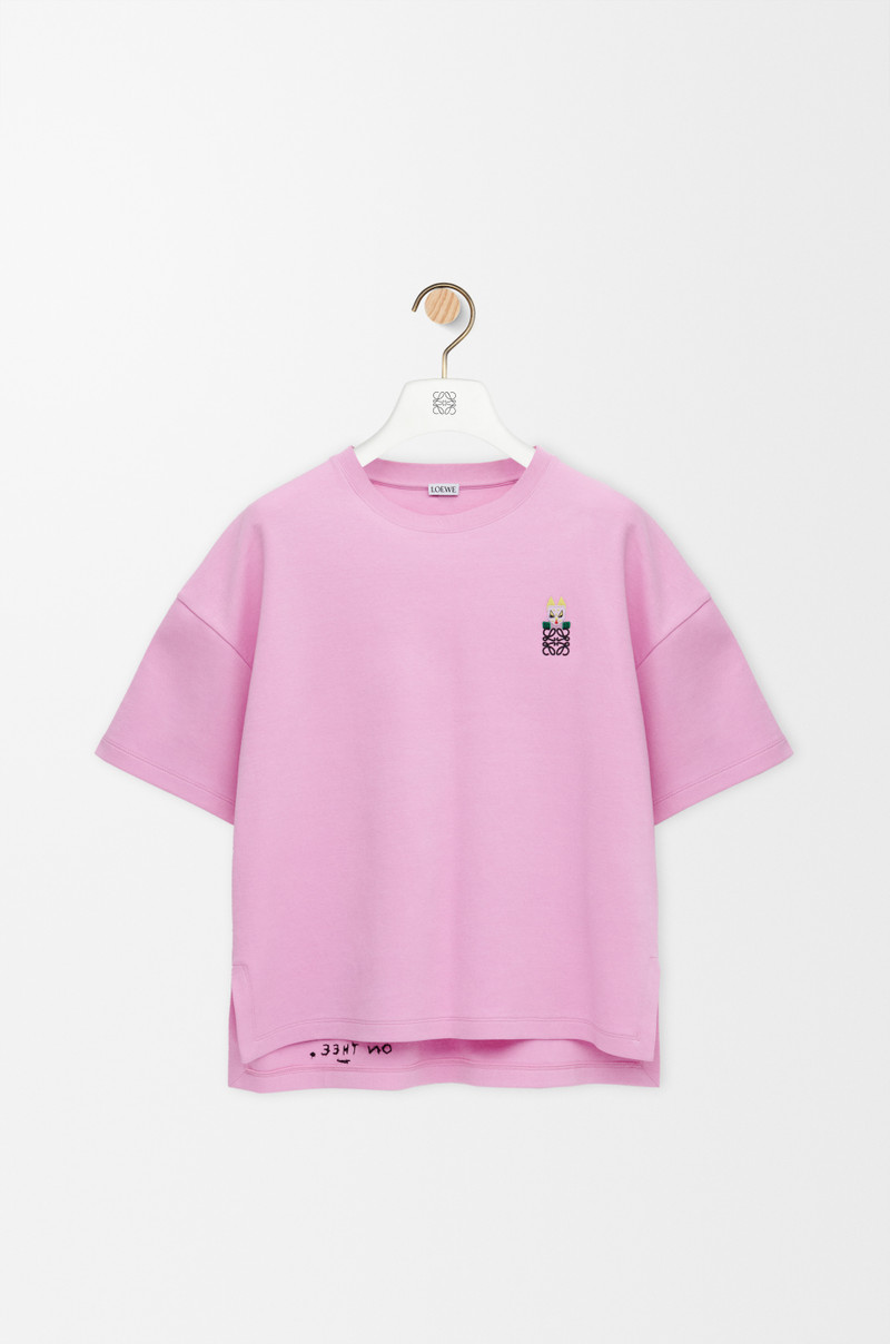 Regular fit T-shirt in cotton blend 1
