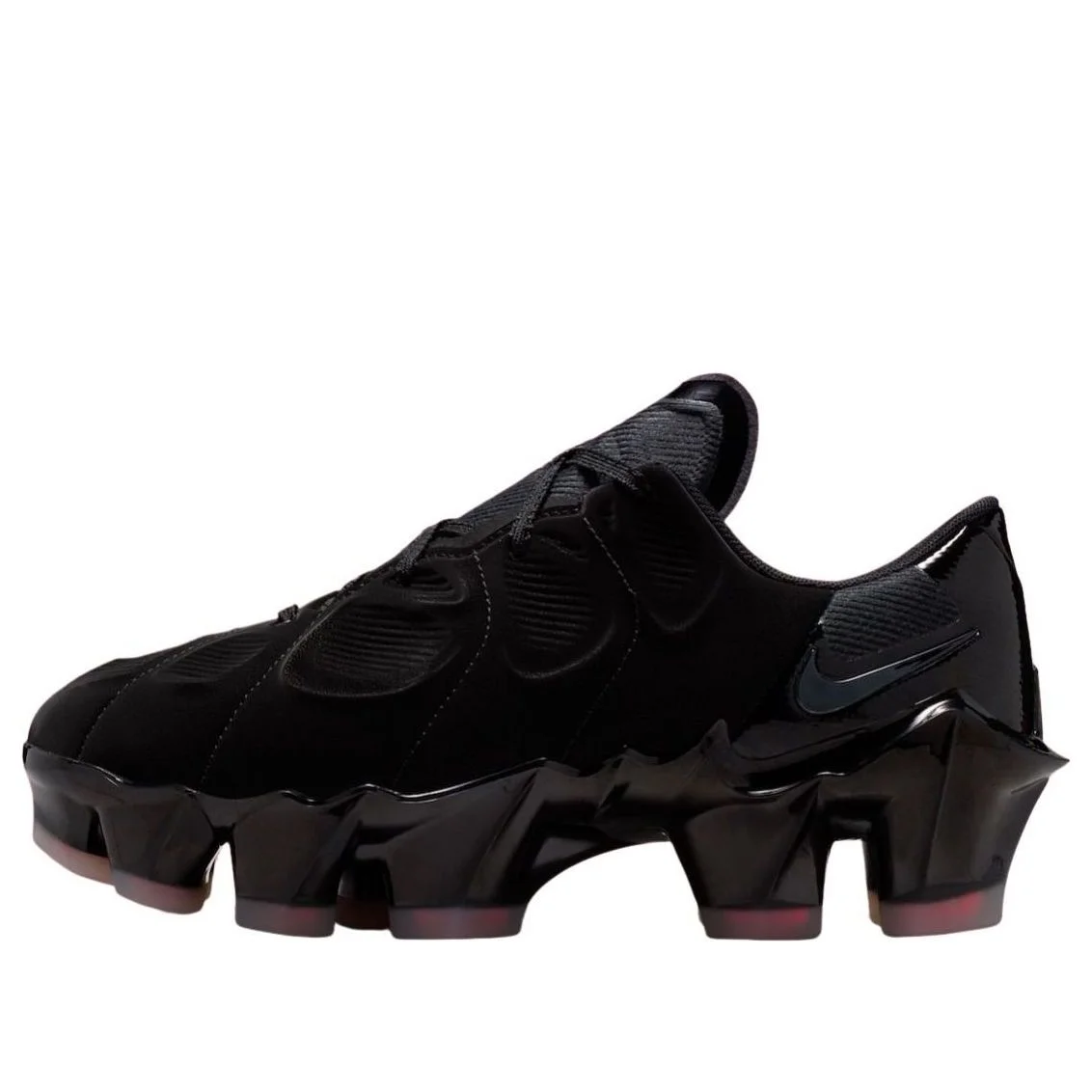 (WMNS) Nike First Sight Mirage 'Black Flash Crimson' HQ2412-001 - 1