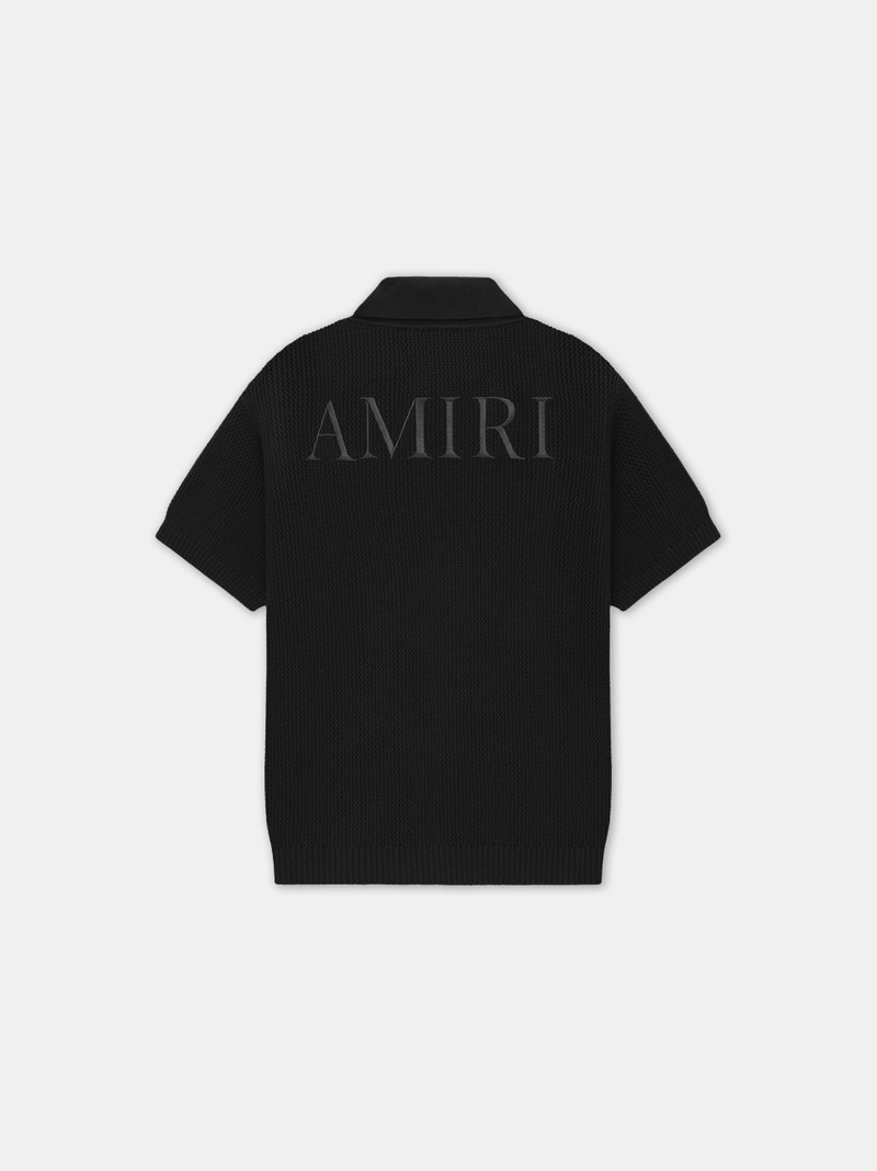 AMIRI AMIRI CROCHET MESH SHIRT outlook