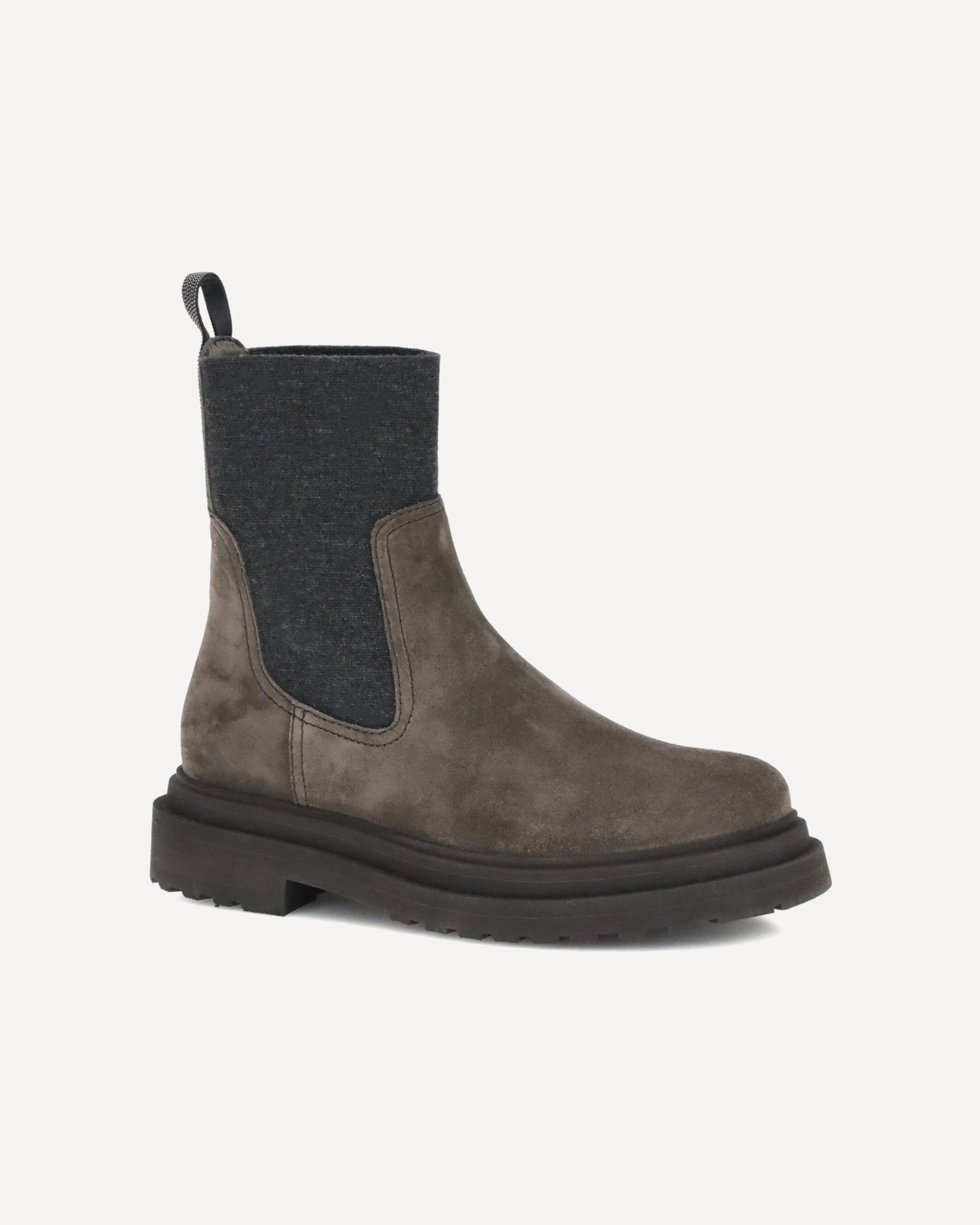 Suede Ankle Boots - 2