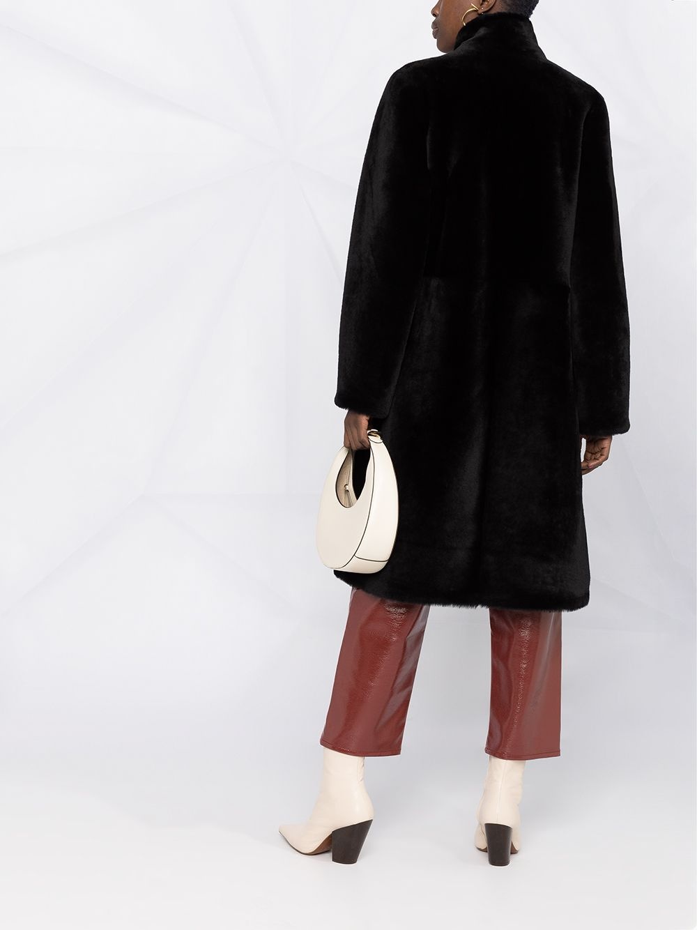 high neck coat - 4