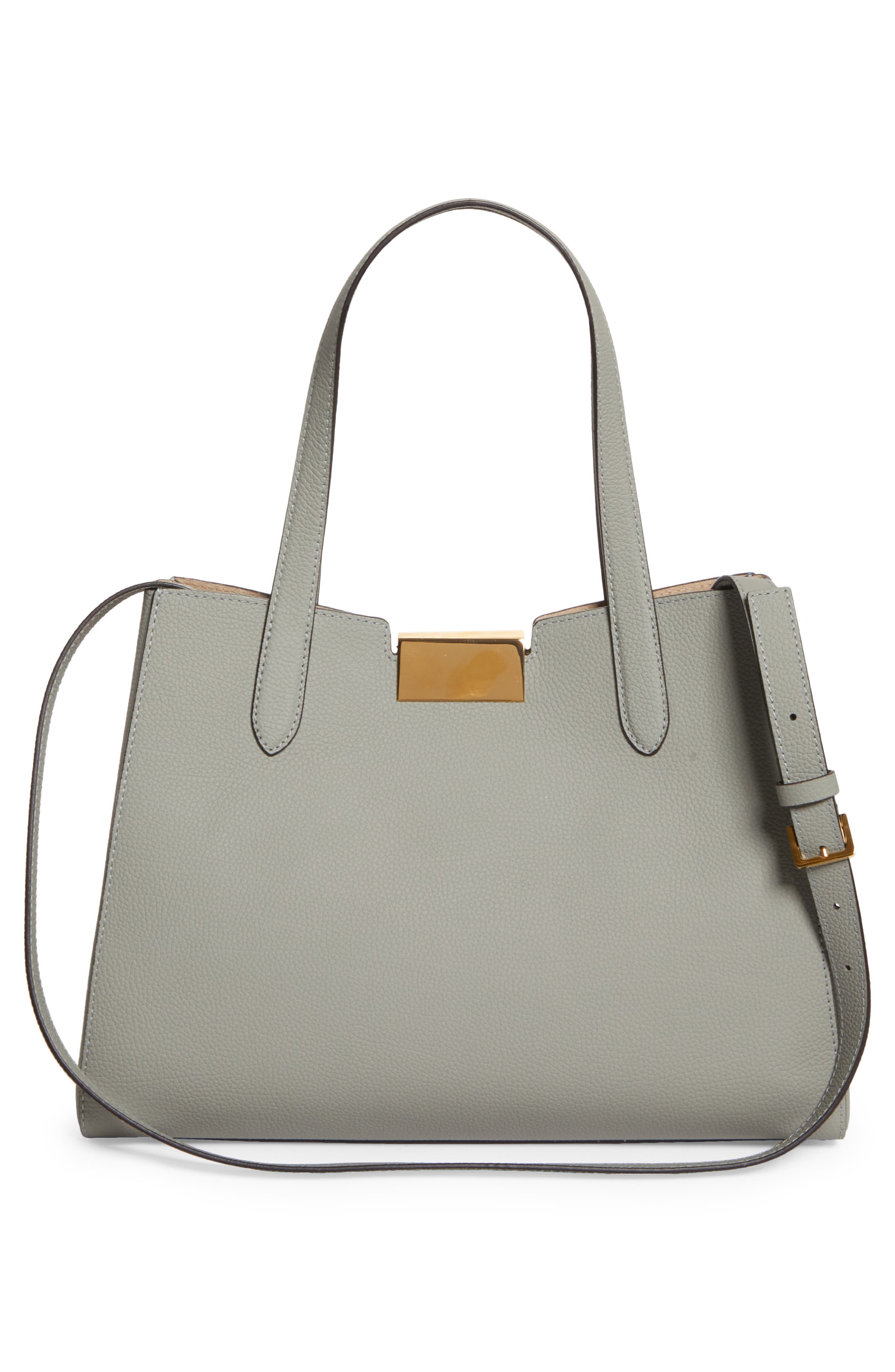 Marni Small Trunkaroo Leather Tote in Light/Grey at Nordstrom - 4