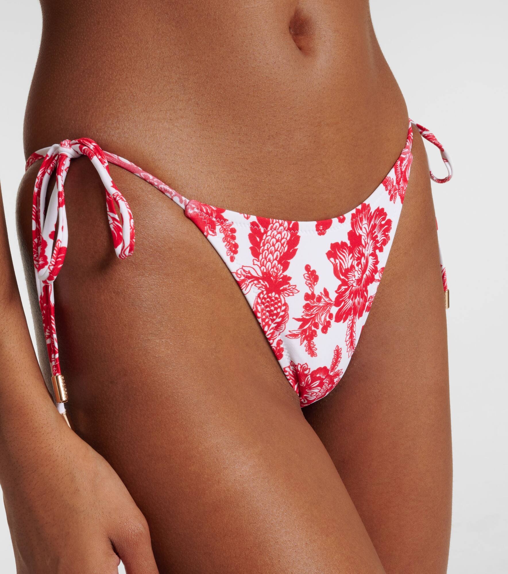 Miami floral bikini bottoms - 4
