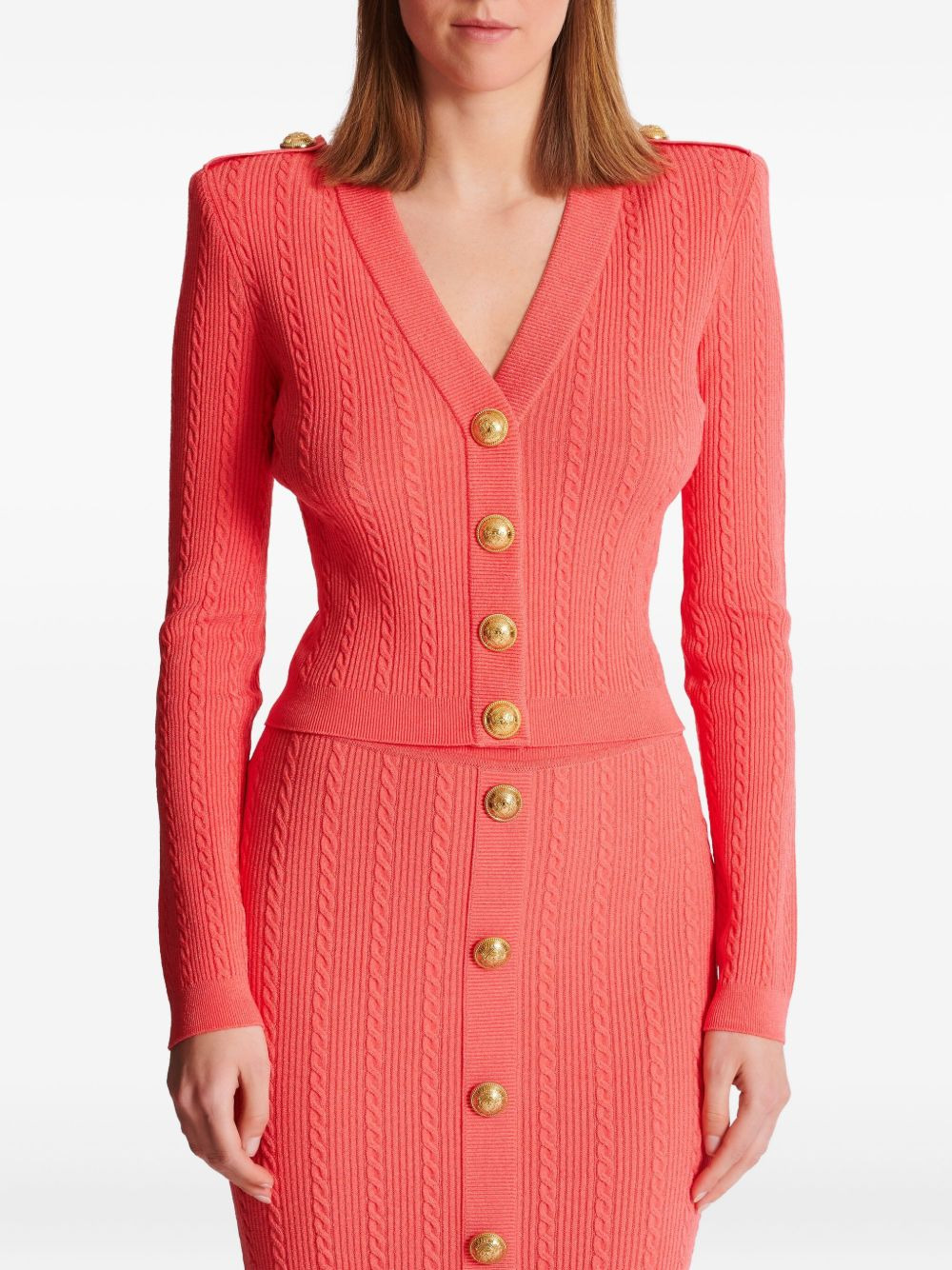 Balmain V-neck cardigan - 2