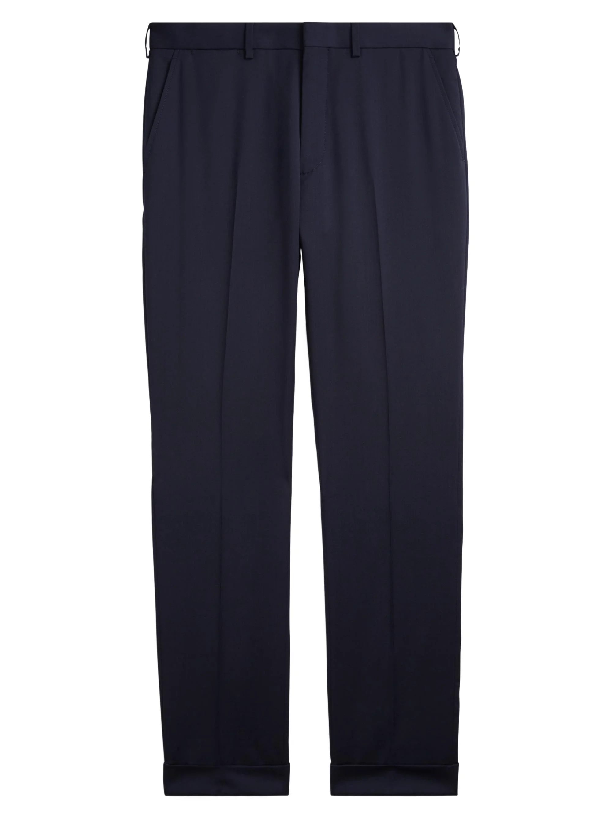 Men's Gregory Wool Trousers - Navy - 1