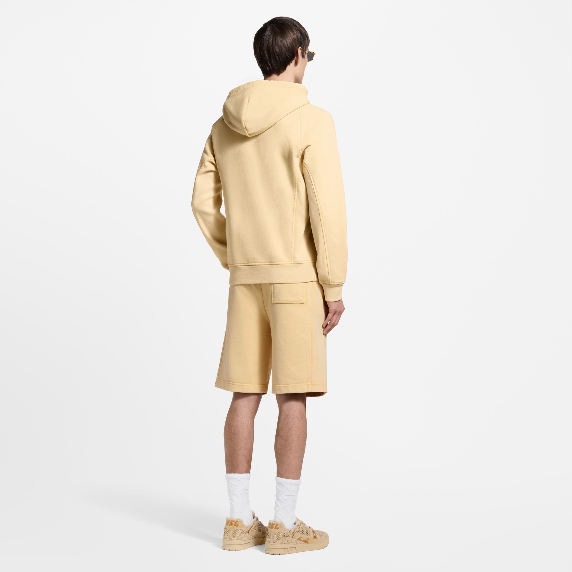 Washed Ribbed Shorts - 3
