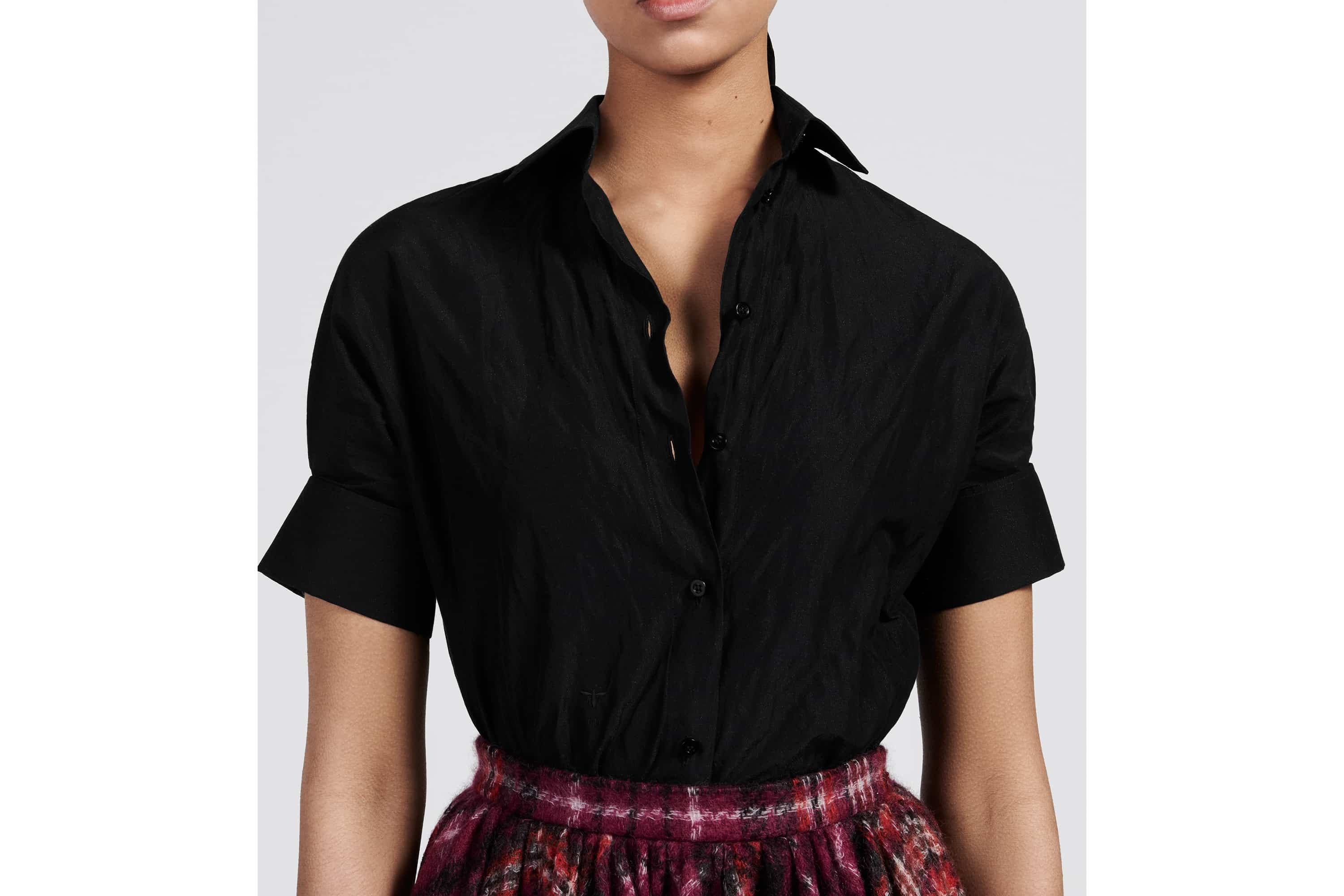 Blouse with Puff Sleeves - 7