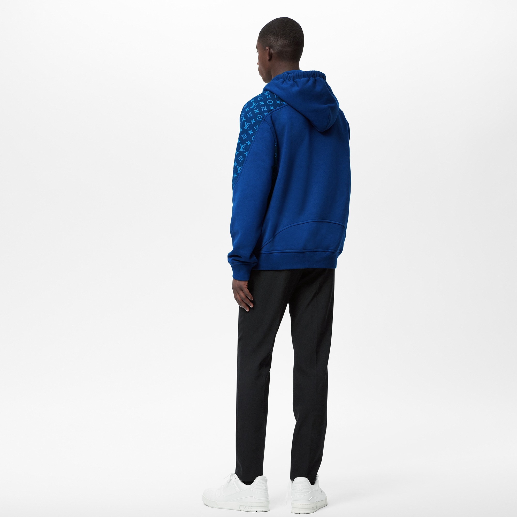 Monogram Circle Cut Hoodie - 3