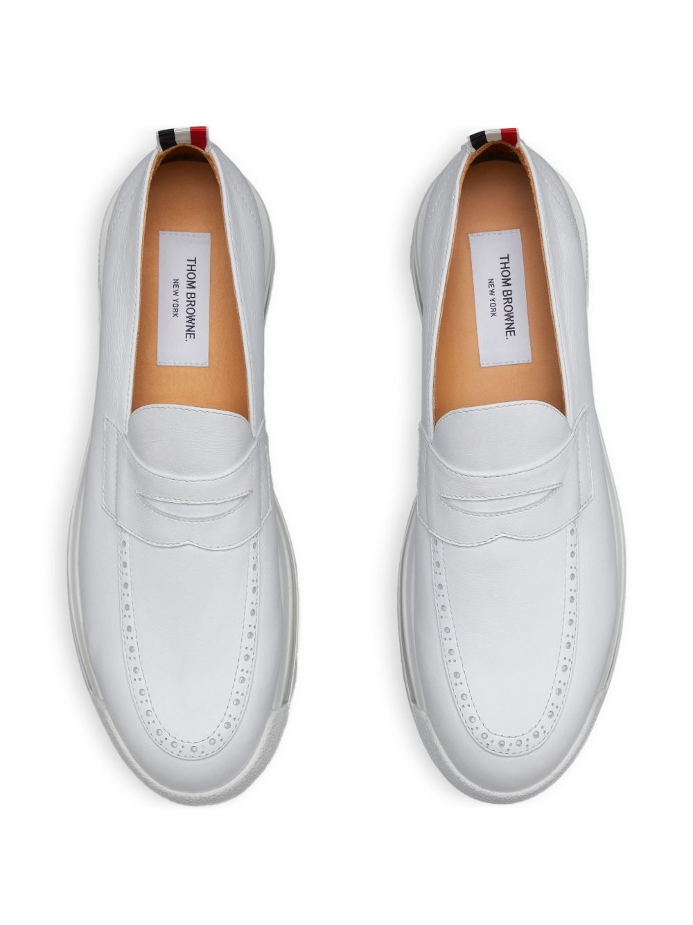 leather loafer sneakers - 3