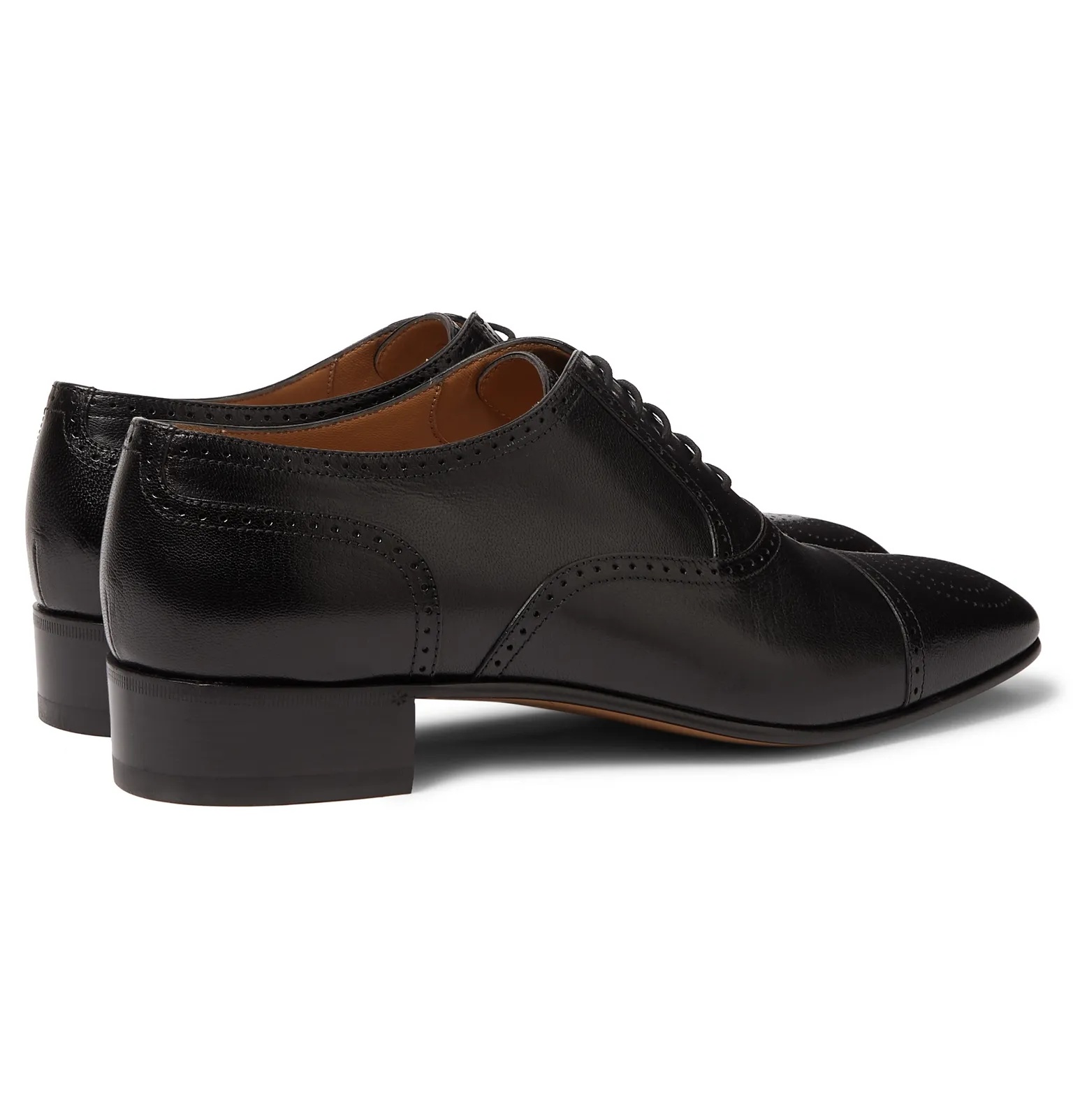 Dracma Leather Wingtip Brogues - 5