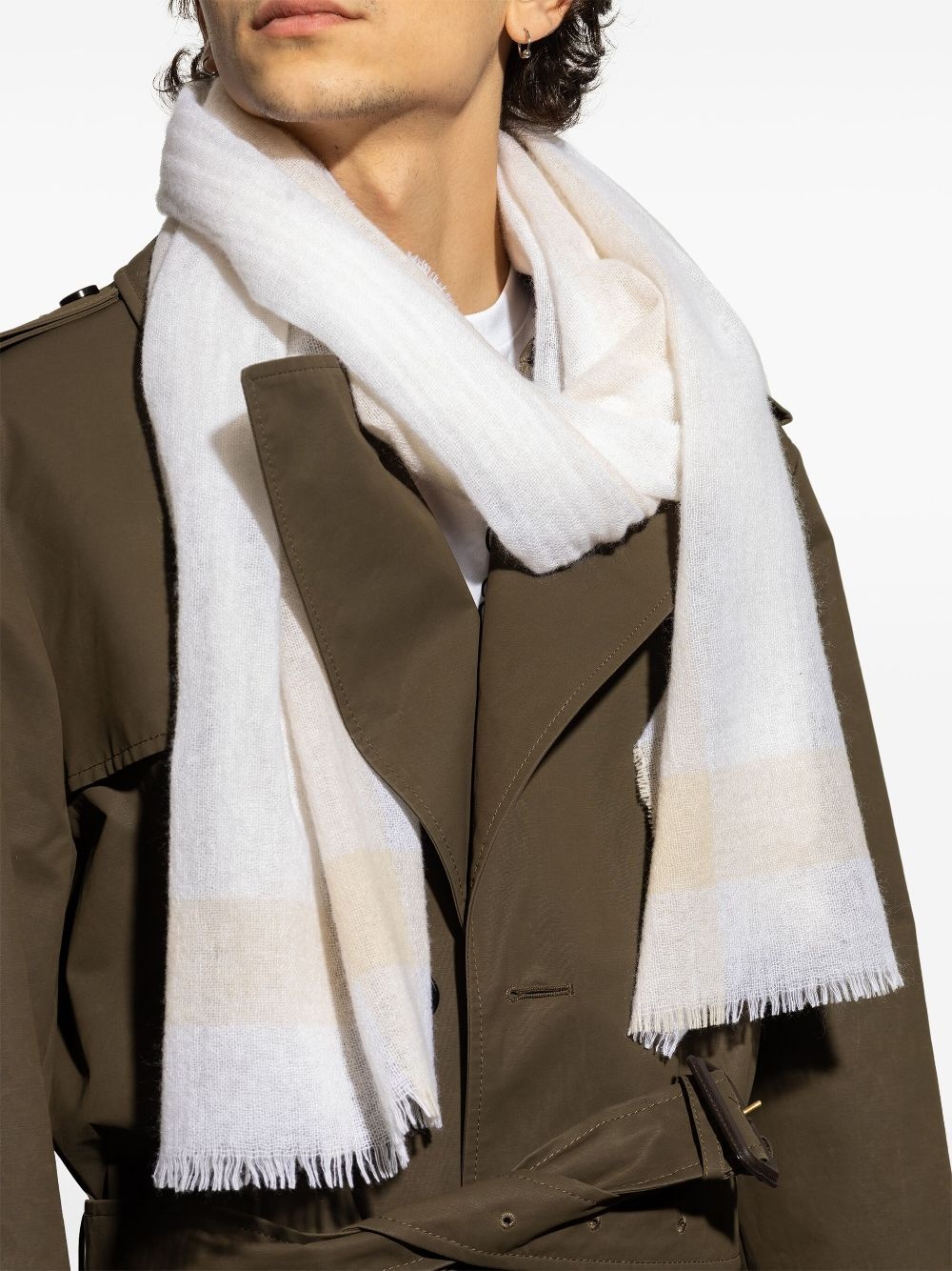 jacquarded scarf - 4