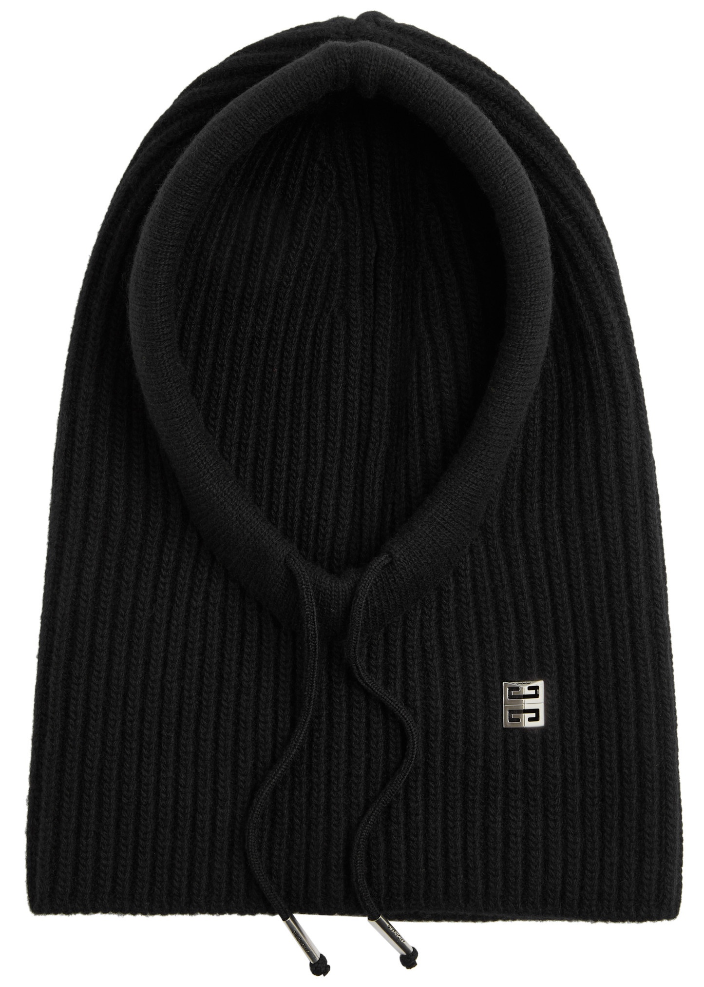 4G ribbed wool-blend balaclava - 1