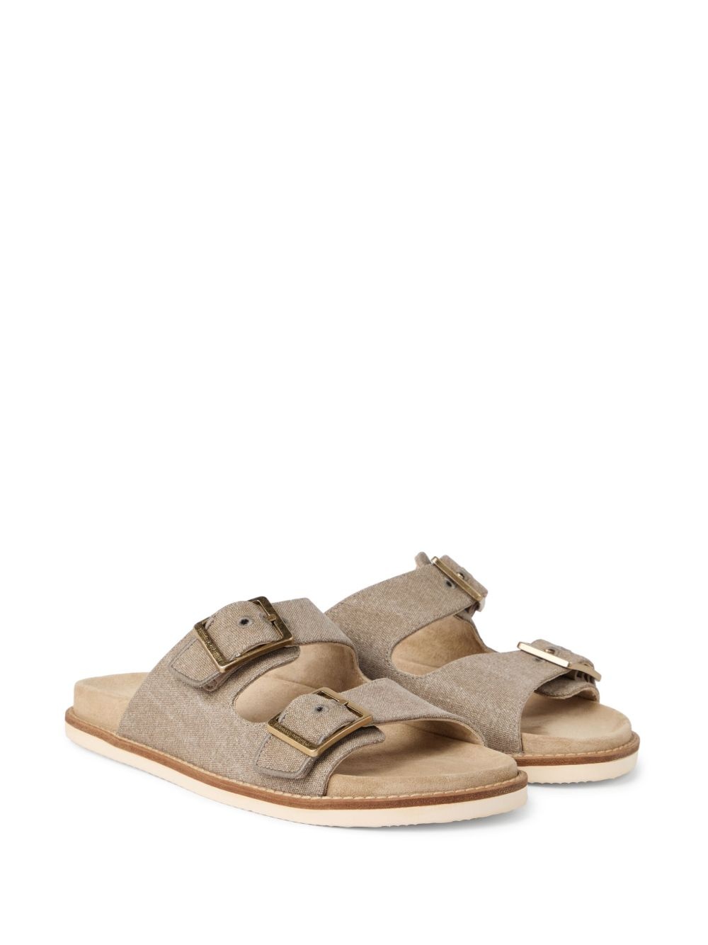 suede slides - 2