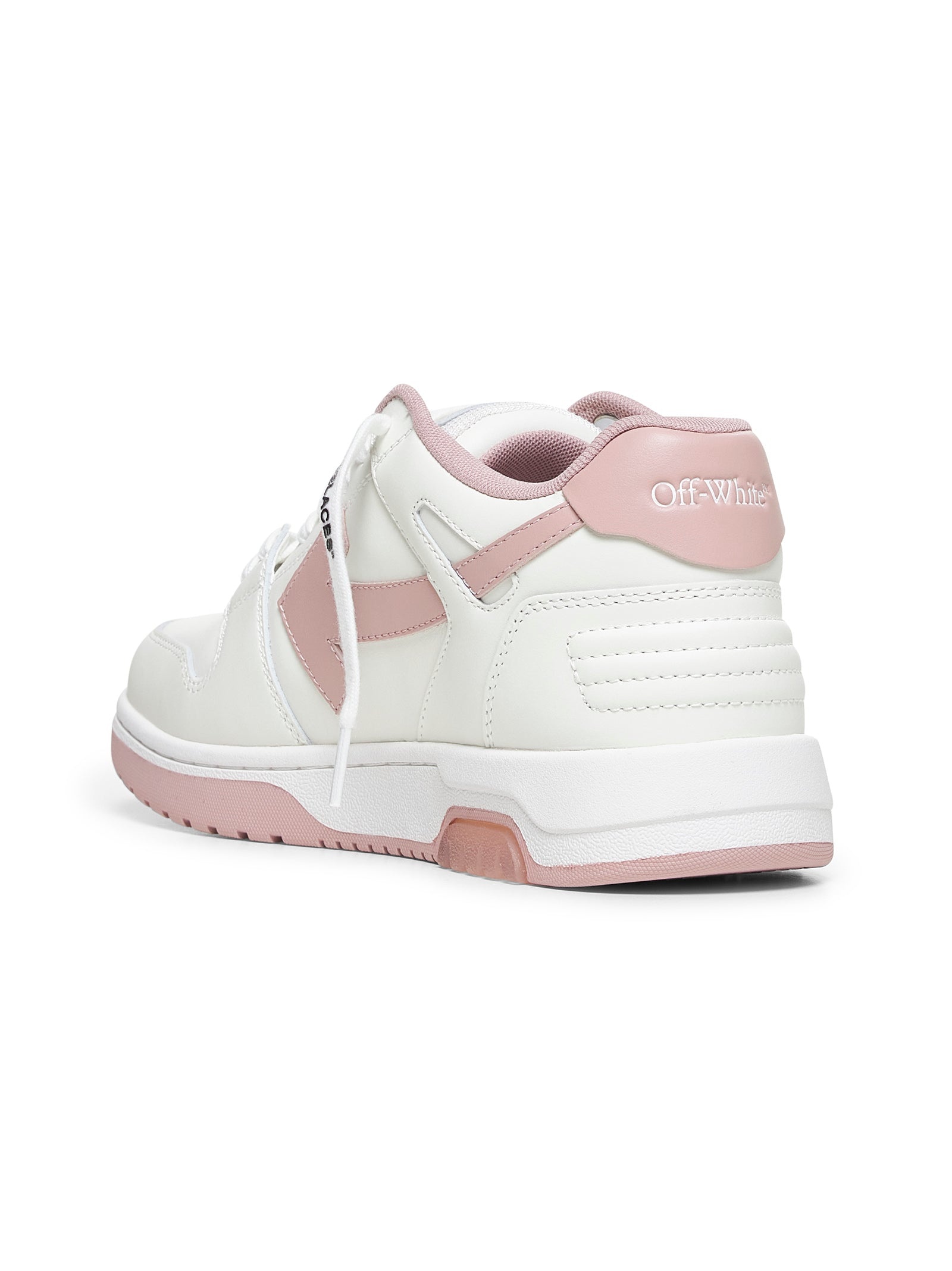 White and pink Out Of Office sneakers - 3