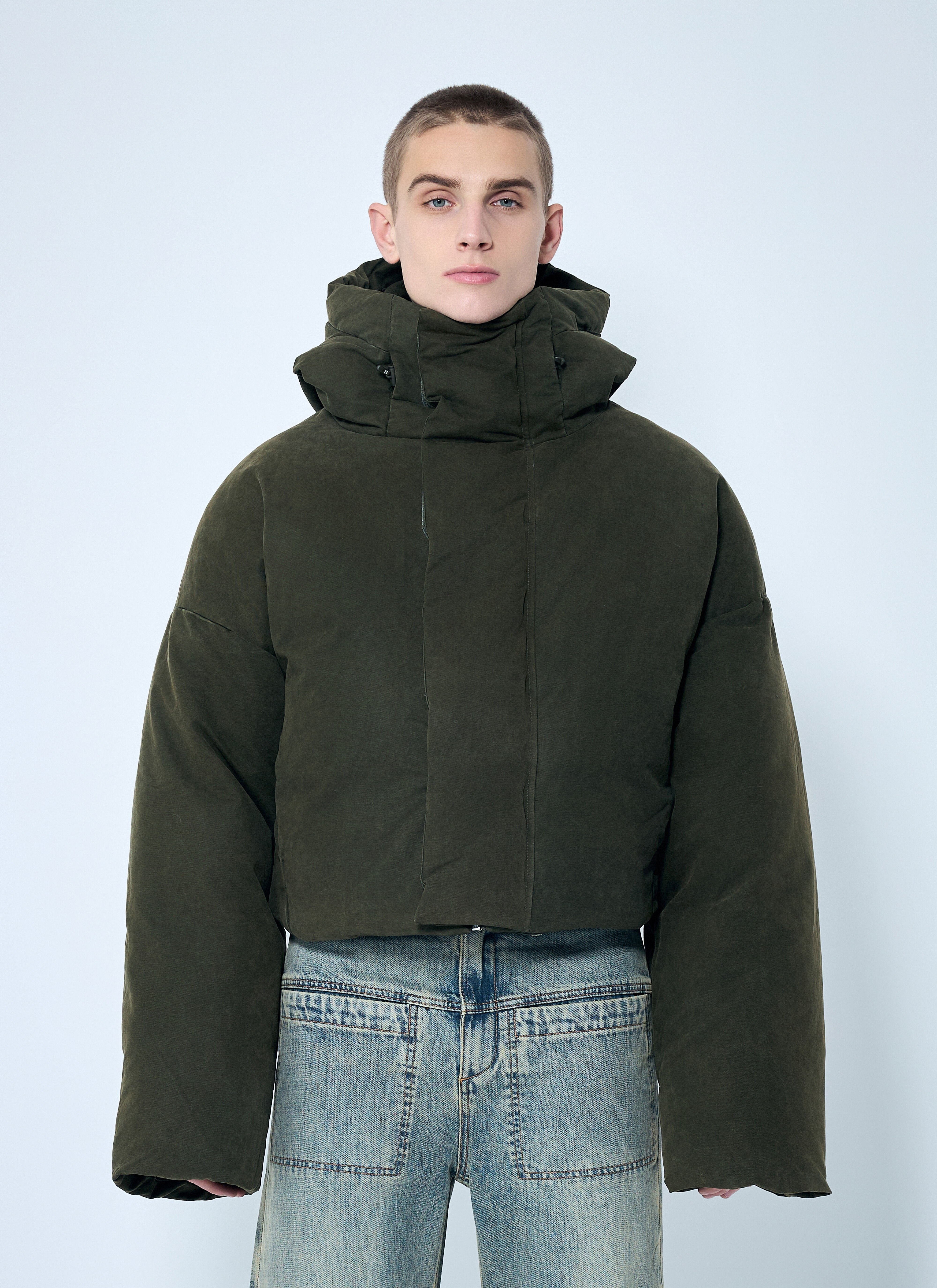 MML Hooded Puffer Jacket - 1