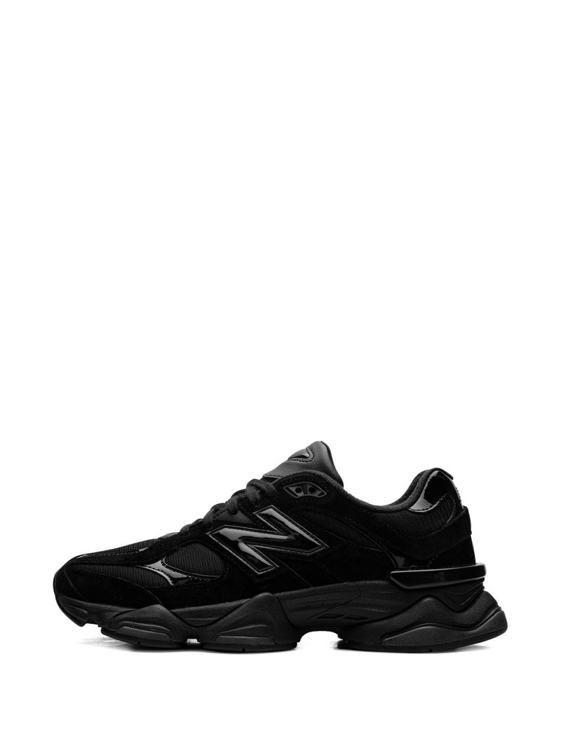 9060 "Triple Black Patent" sneakers 4