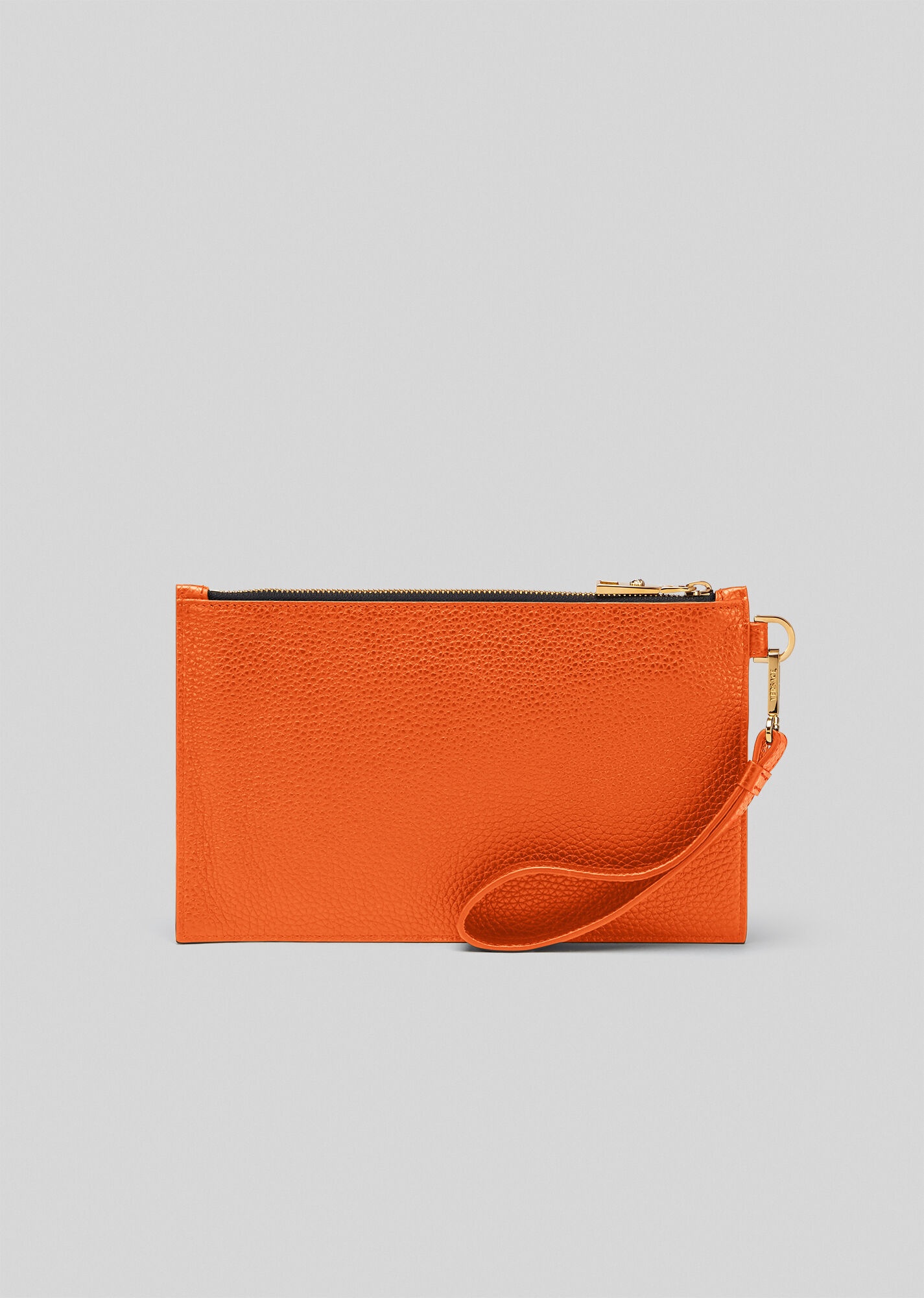 Pop Medusa Flat Leather Pouch - 3