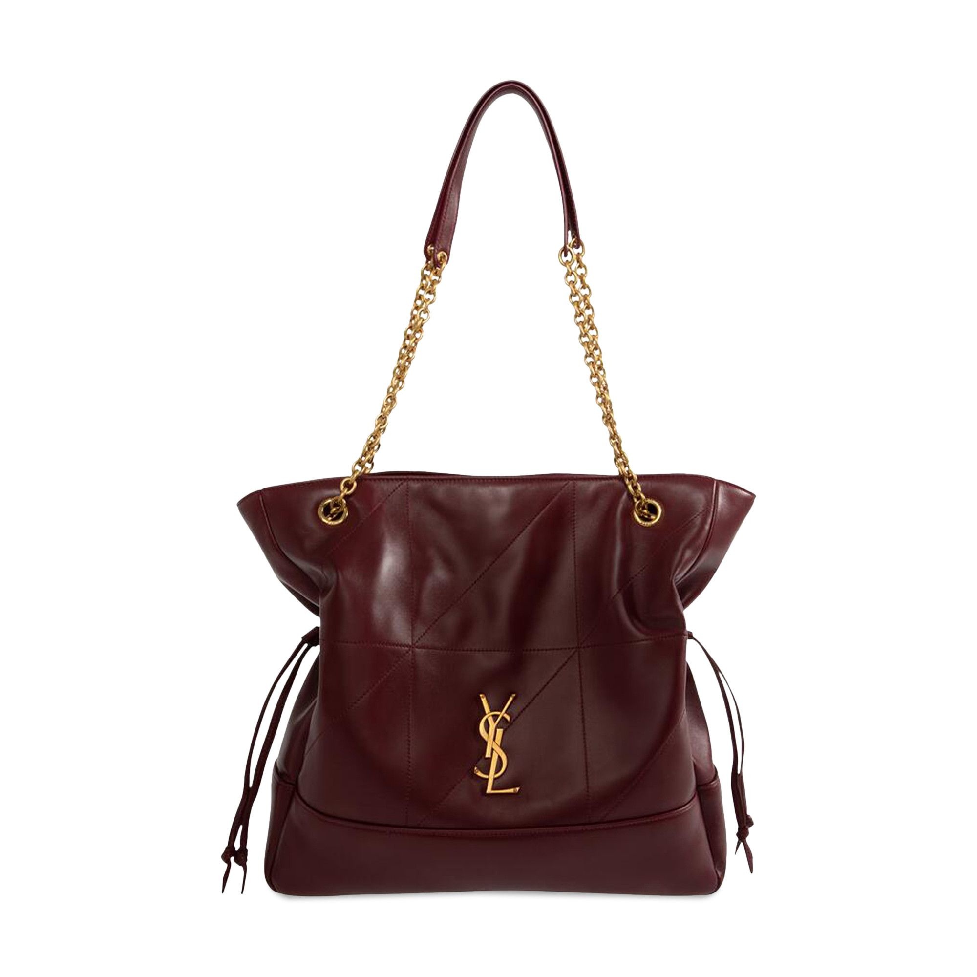 Saint Laurent Shopping Chain Bag 'New Dark Bordeaux' - 1