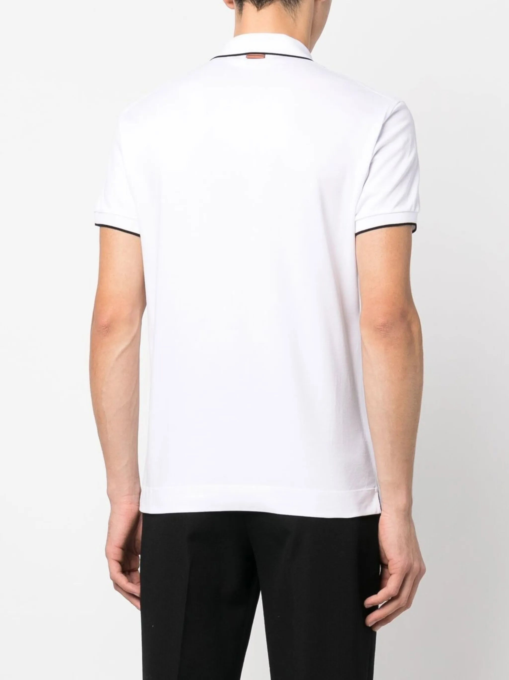 Zegna Cotton Polo Shirt - 5