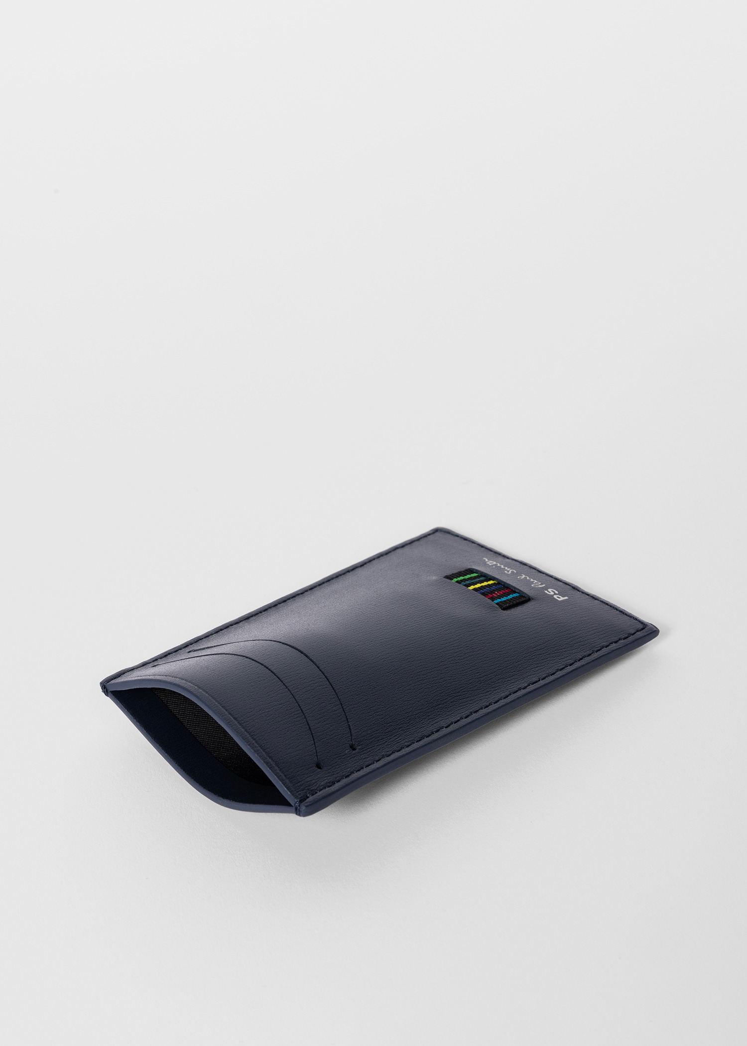 Navy 'Sports Stripe' Card Holder - 3