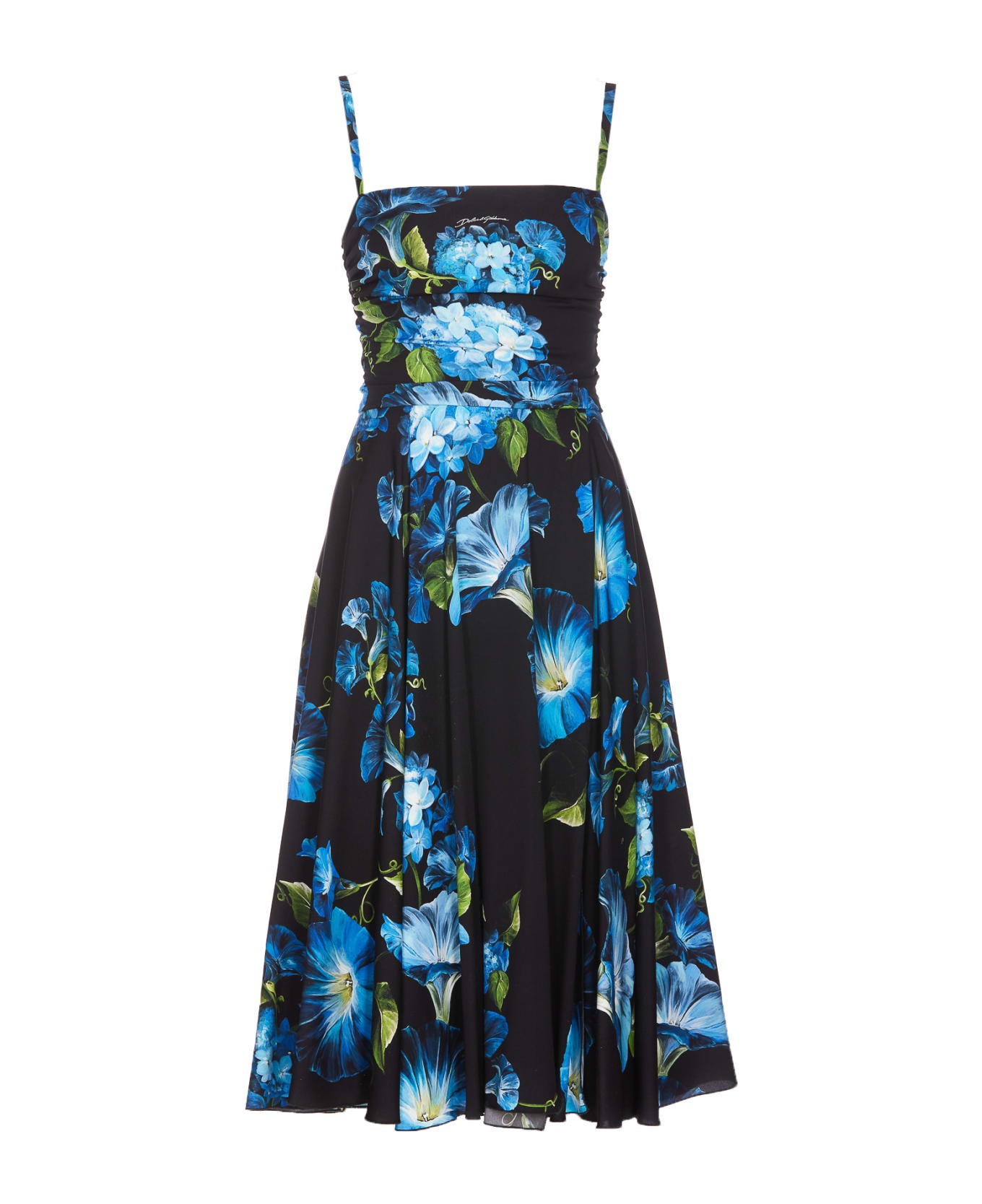 Bluebell Print Dress - 1