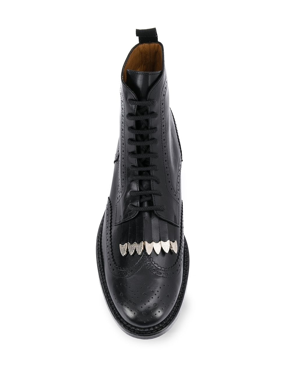 fringed ankle boots - 4